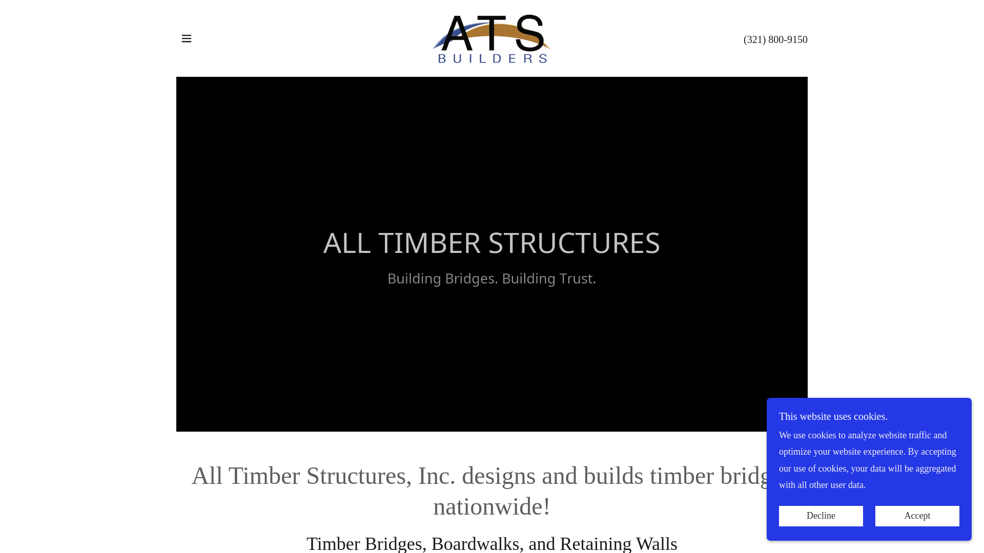 website screenshot of https://naturebridges.ai/