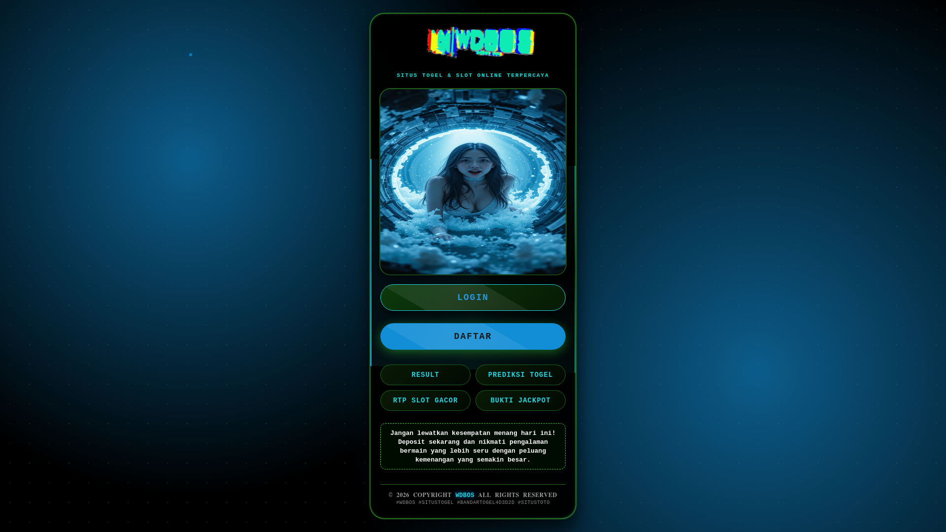 website screenshot of https://wdbos-login-aex.pages.dev/