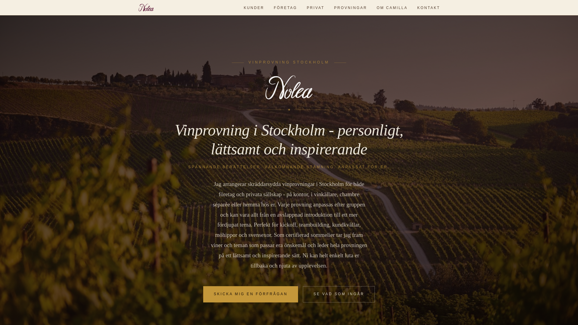 website screenshot of https://nolea-homepage-alternative.pages.dev/