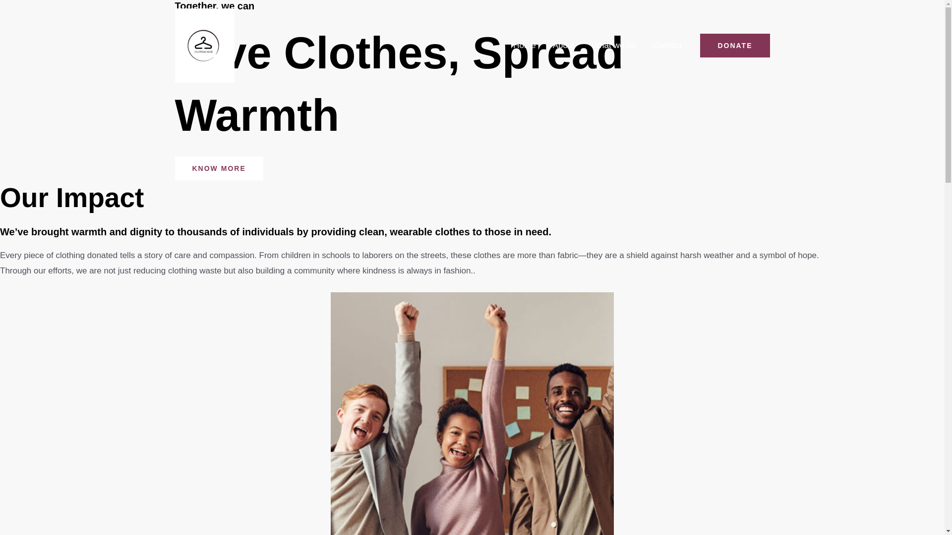website screenshot of https://ranvithacloth4cause.com/