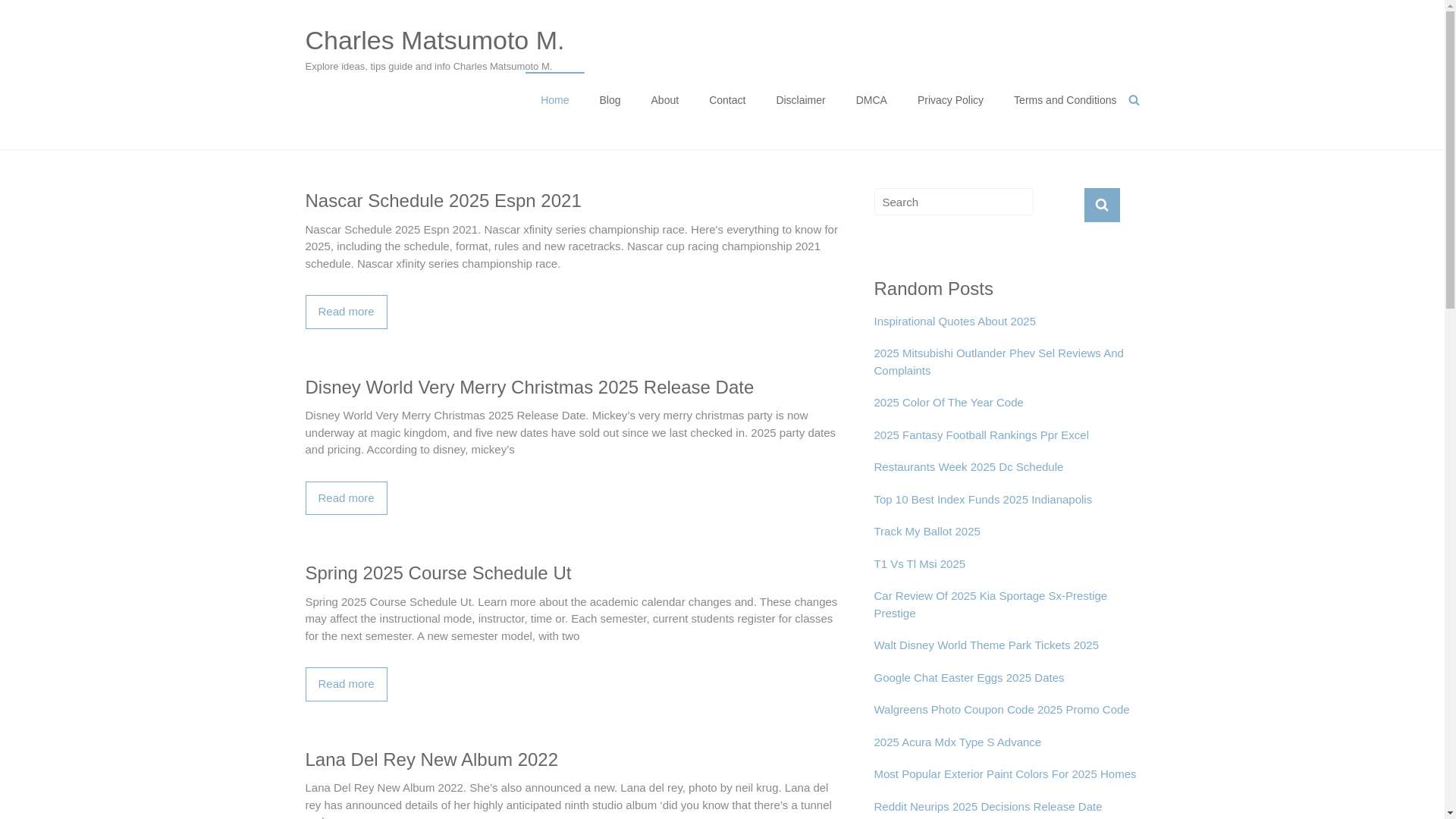 website screenshot of https://charlesmatsumotom.pages.dev/