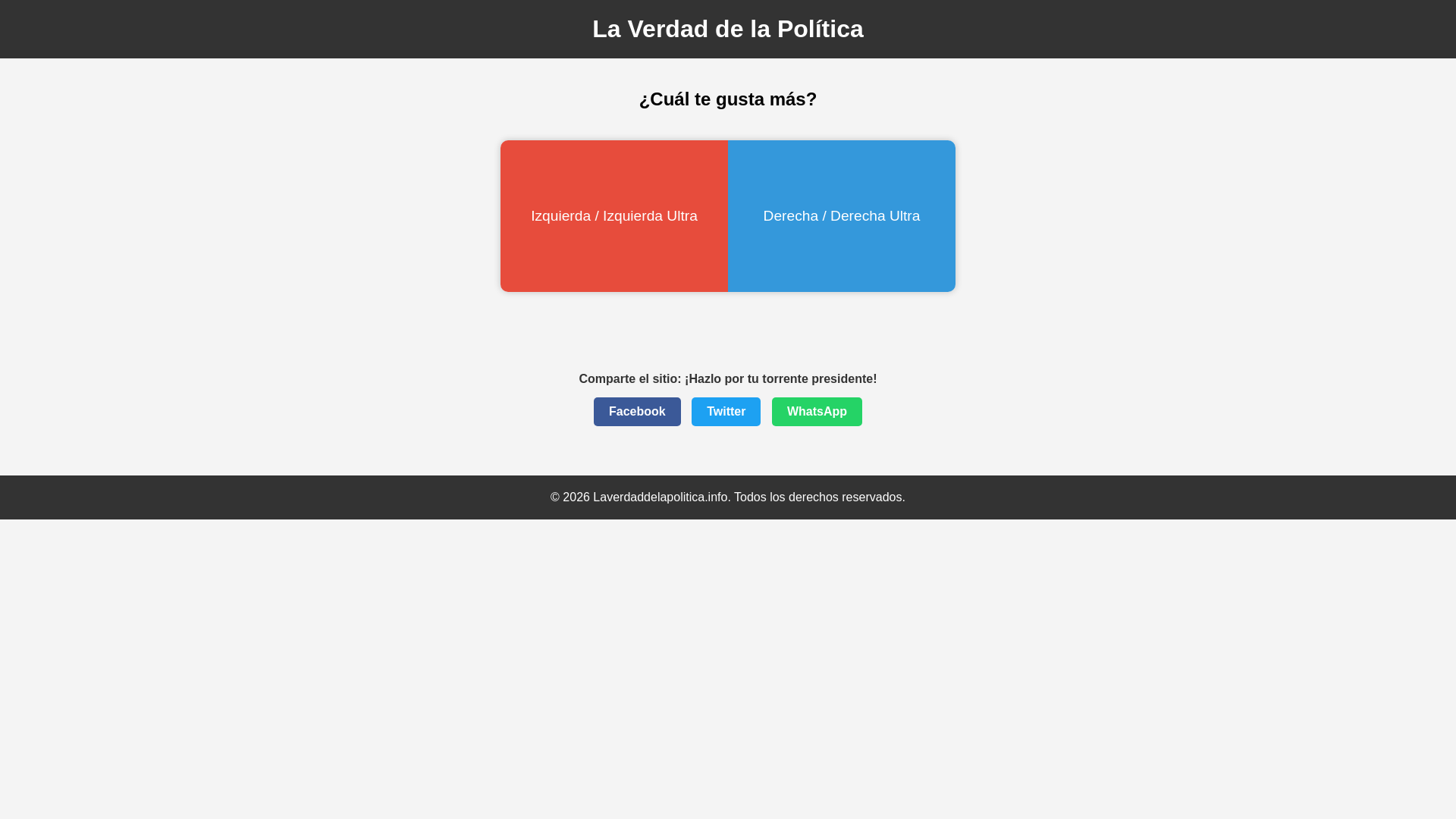 website screenshot of https://politica-cok.pages.dev/