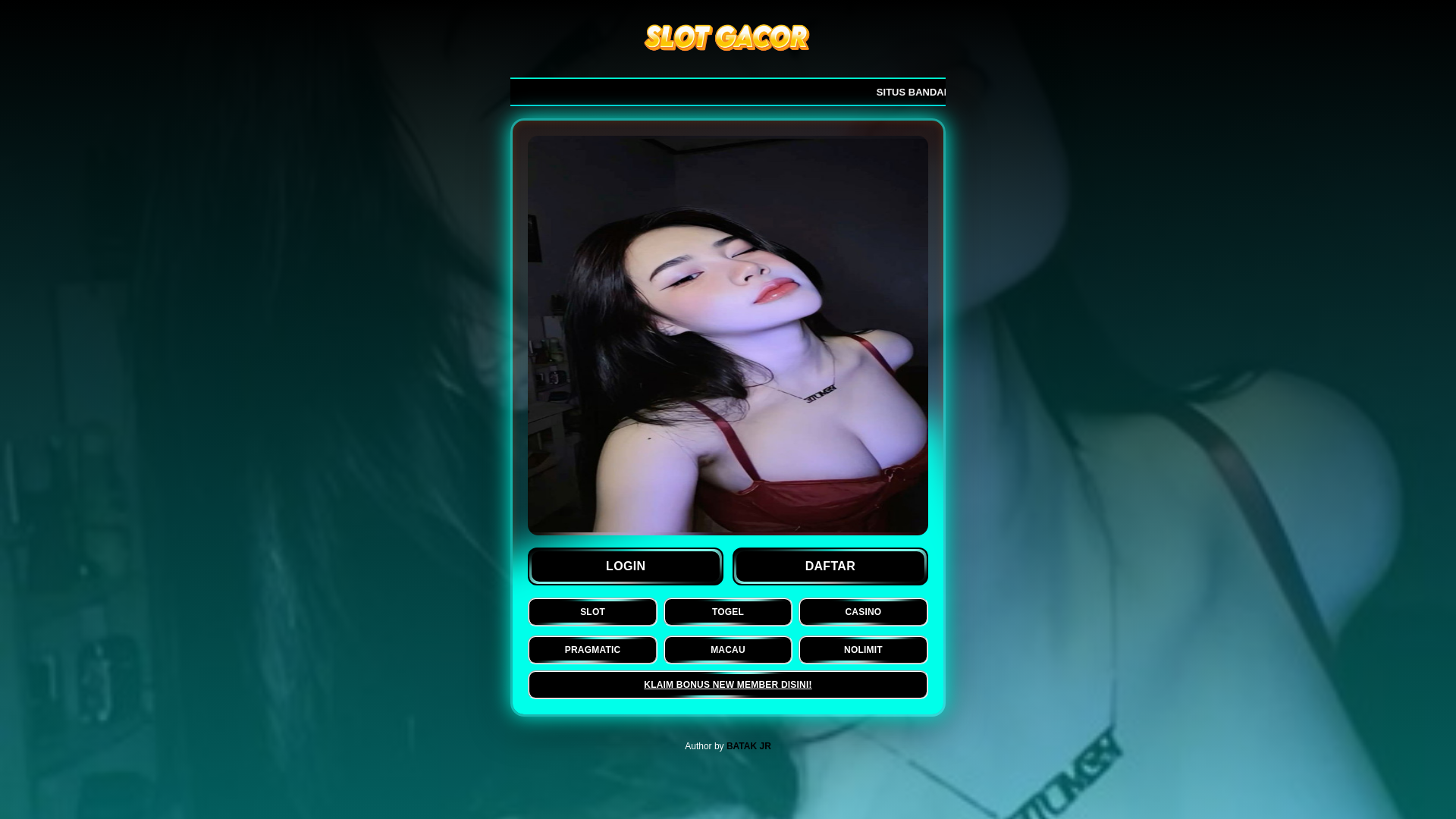 website screenshot of https://bungaslot-mantap.pages.dev/