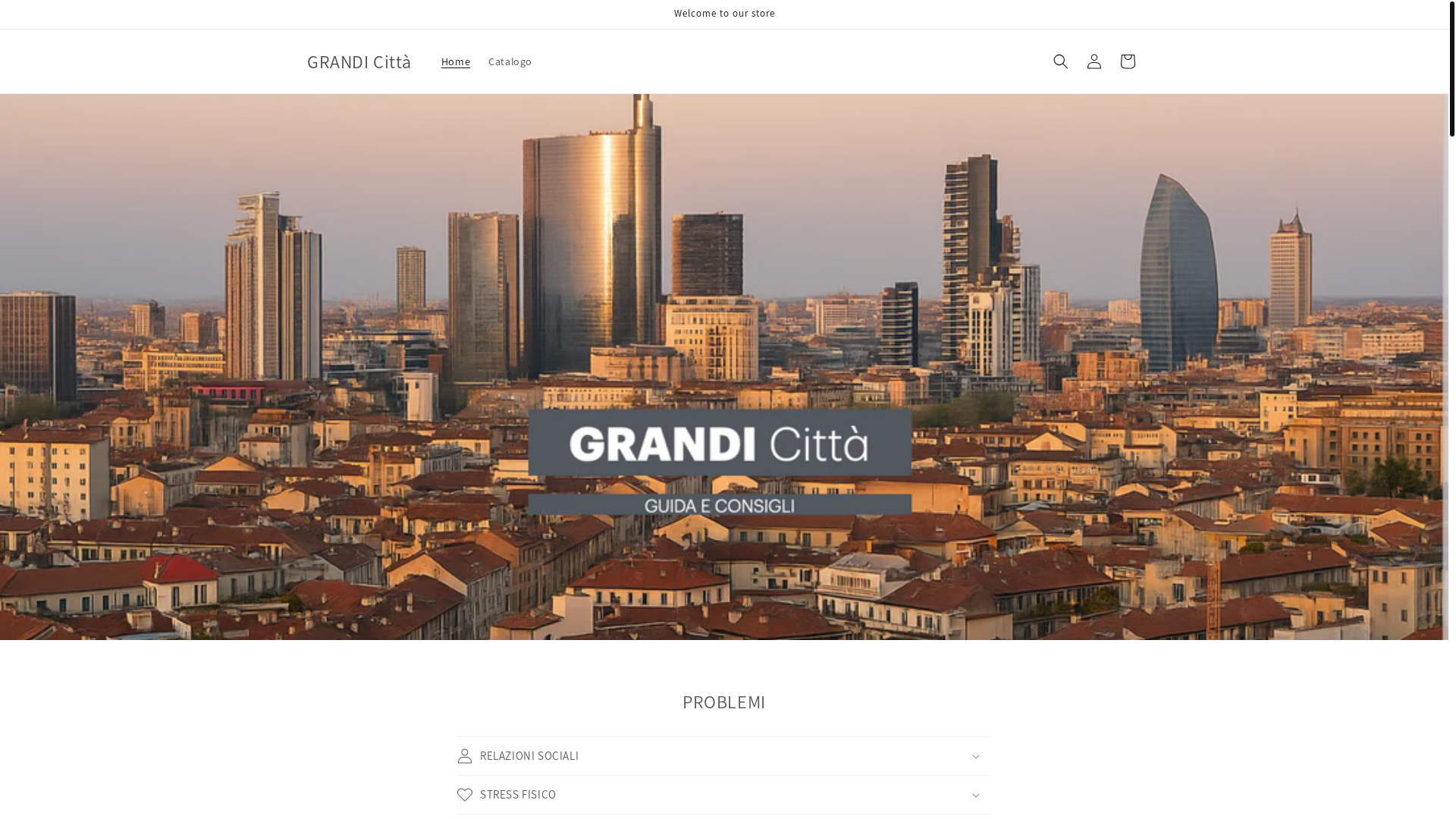 website screenshot of https://grandicitta.net/