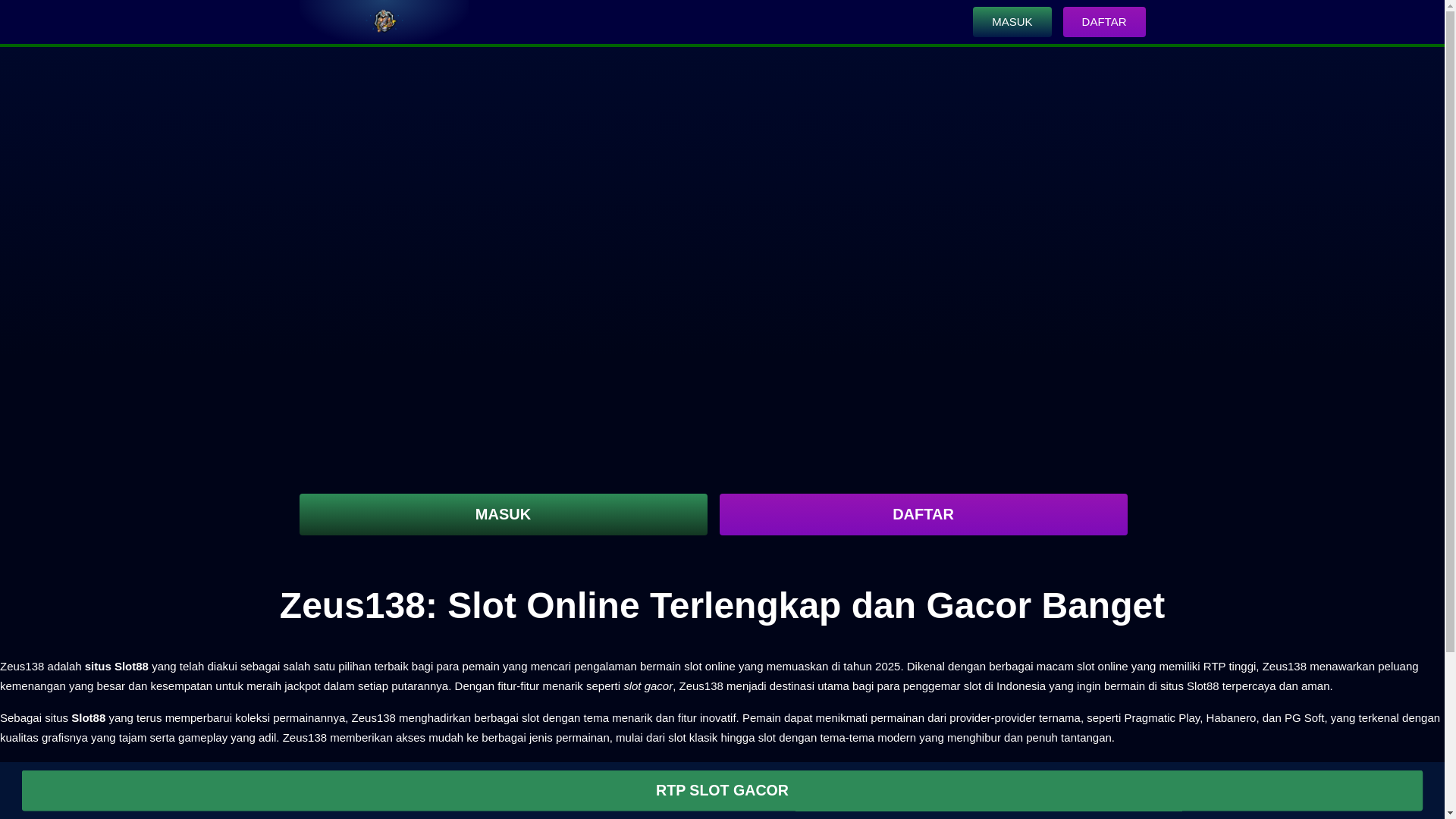 website screenshot of https://zeus138dutakemenangan.pages.dev/