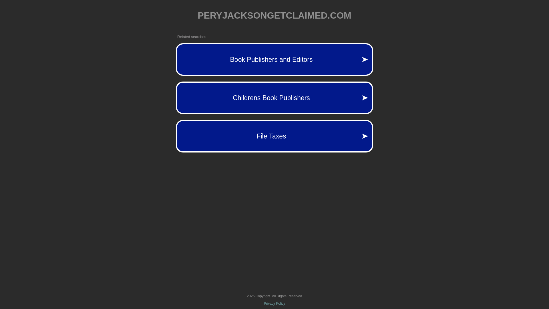 website screenshot of https://peryjacksongetclaimed.com/