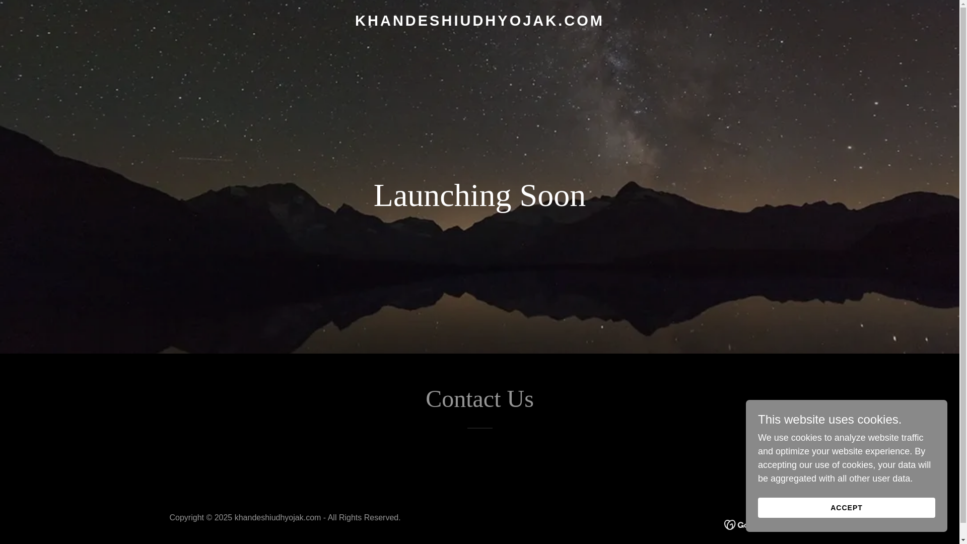 website screenshot of https://khandeshiudhyojak.com/