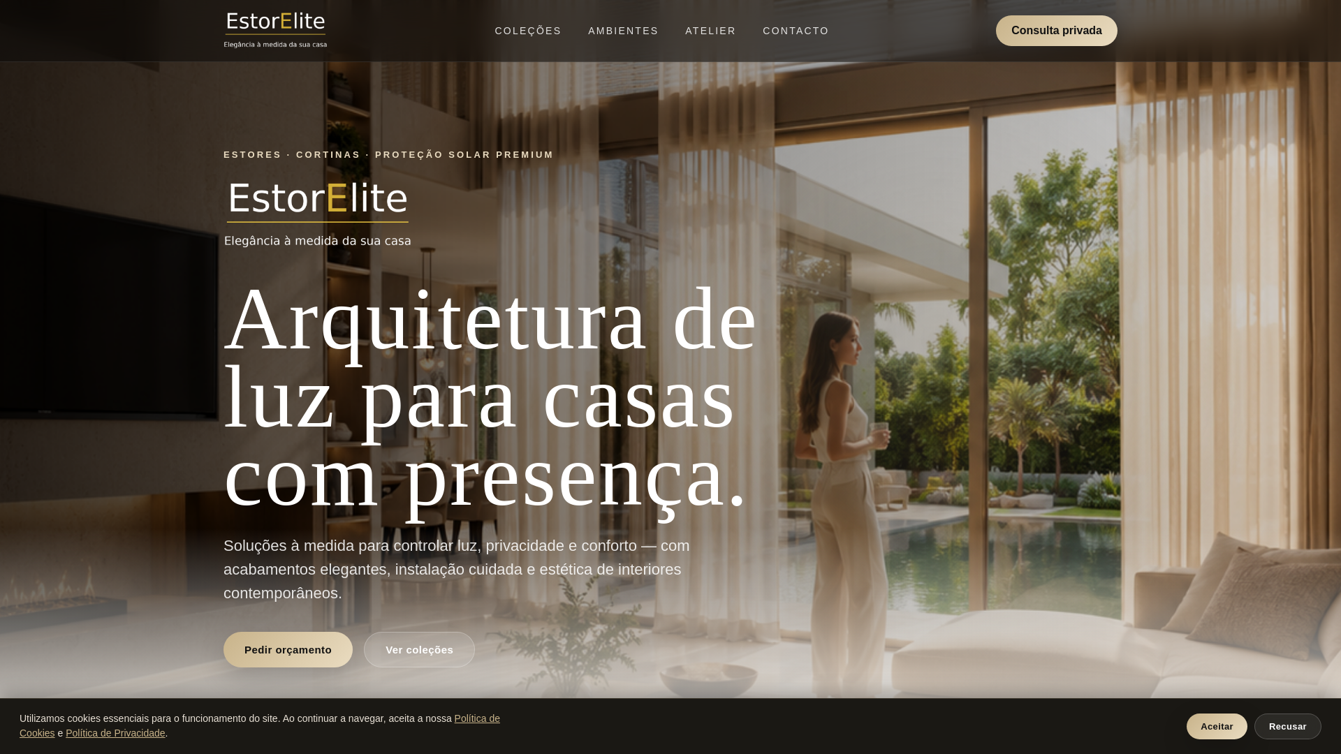 website screenshot of https://estorelite.pt/