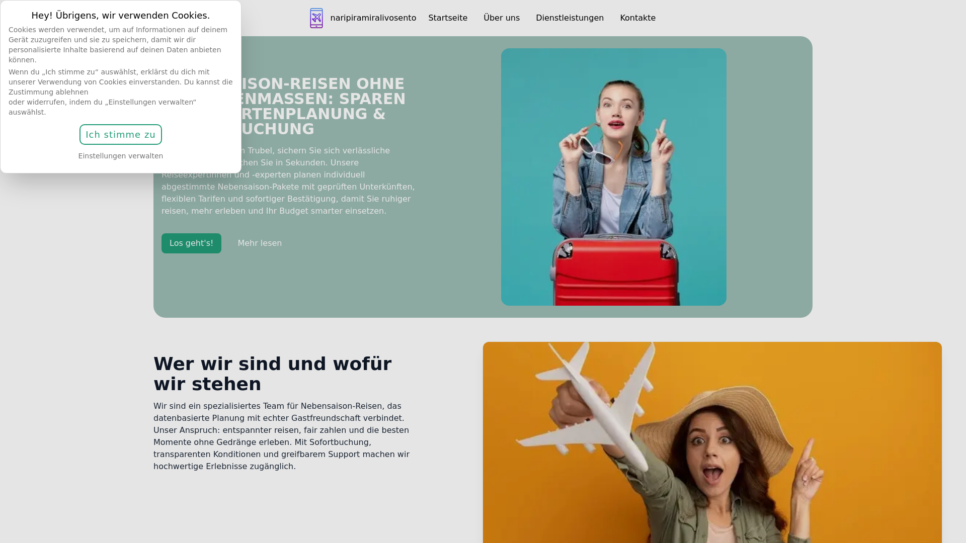 website screenshot of https://naripiramiralivosento.click