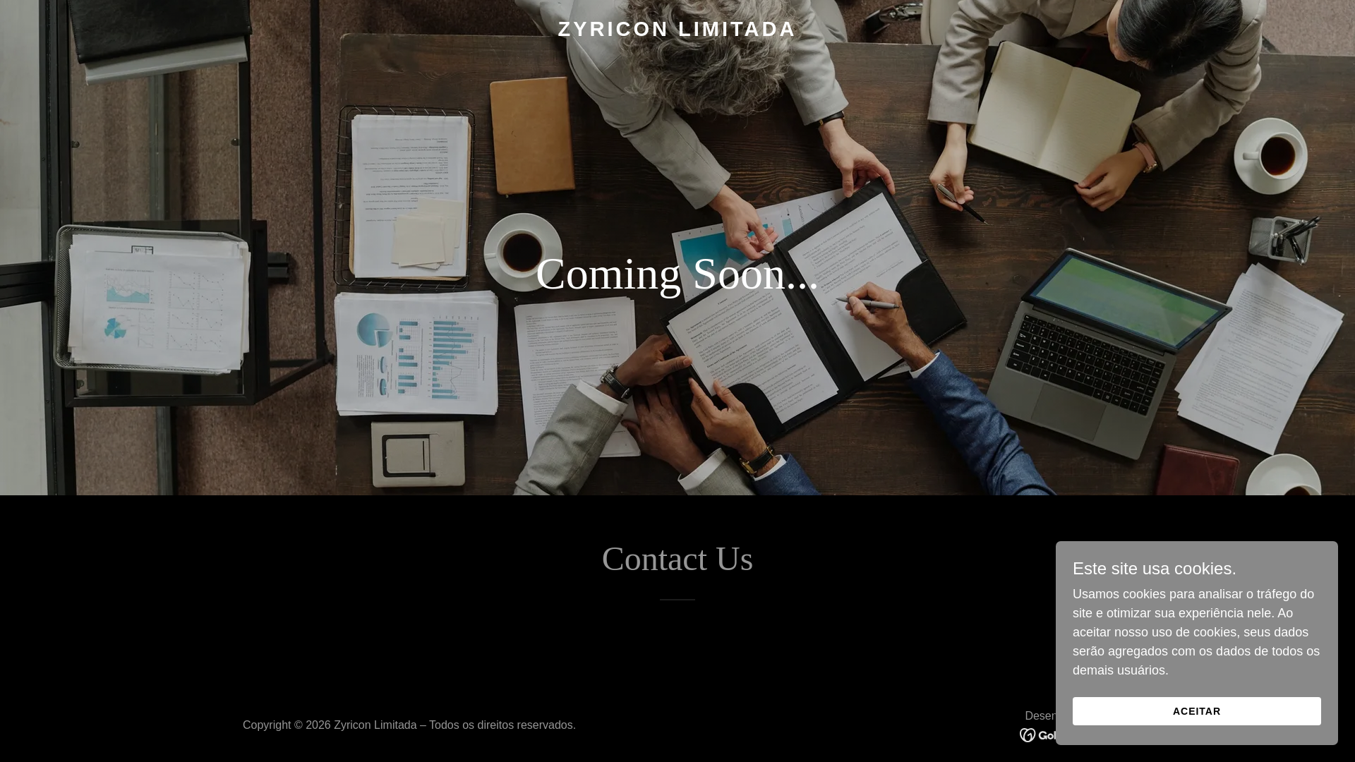 website screenshot of https://zyriconmz.com/