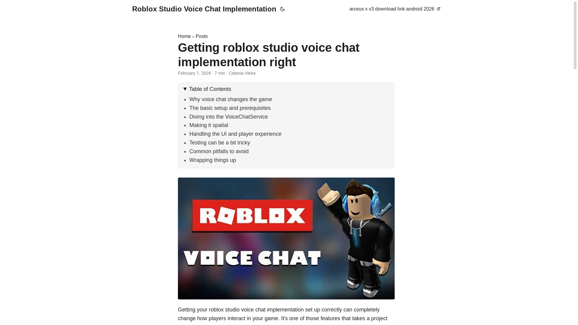 website screenshot of https://roblox-studio-voice-chat-implementation.pages.dev/