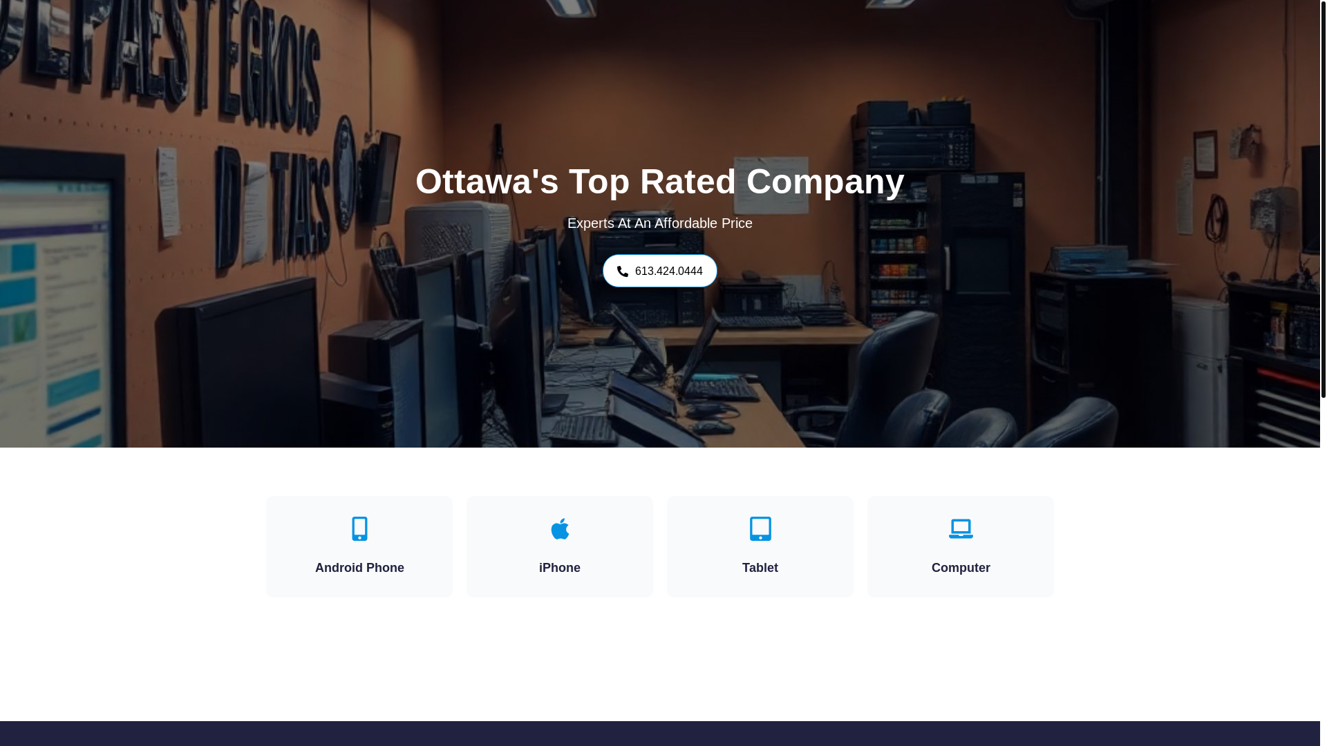 website screenshot of https://gcomottawa.ca/