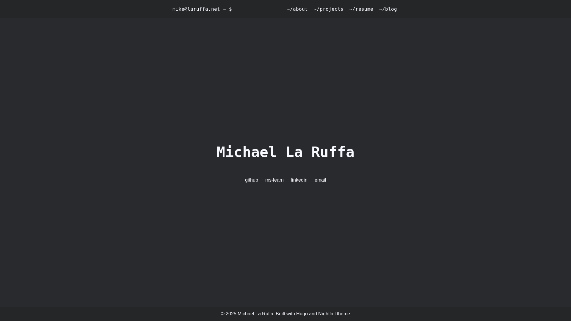 website screenshot of https://laruffa-net-prod.pages.dev/