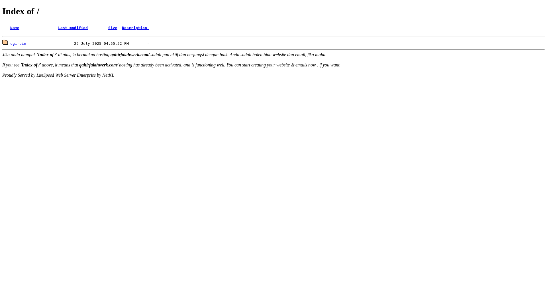 website screenshot of https://qahirfalahwerk.com/