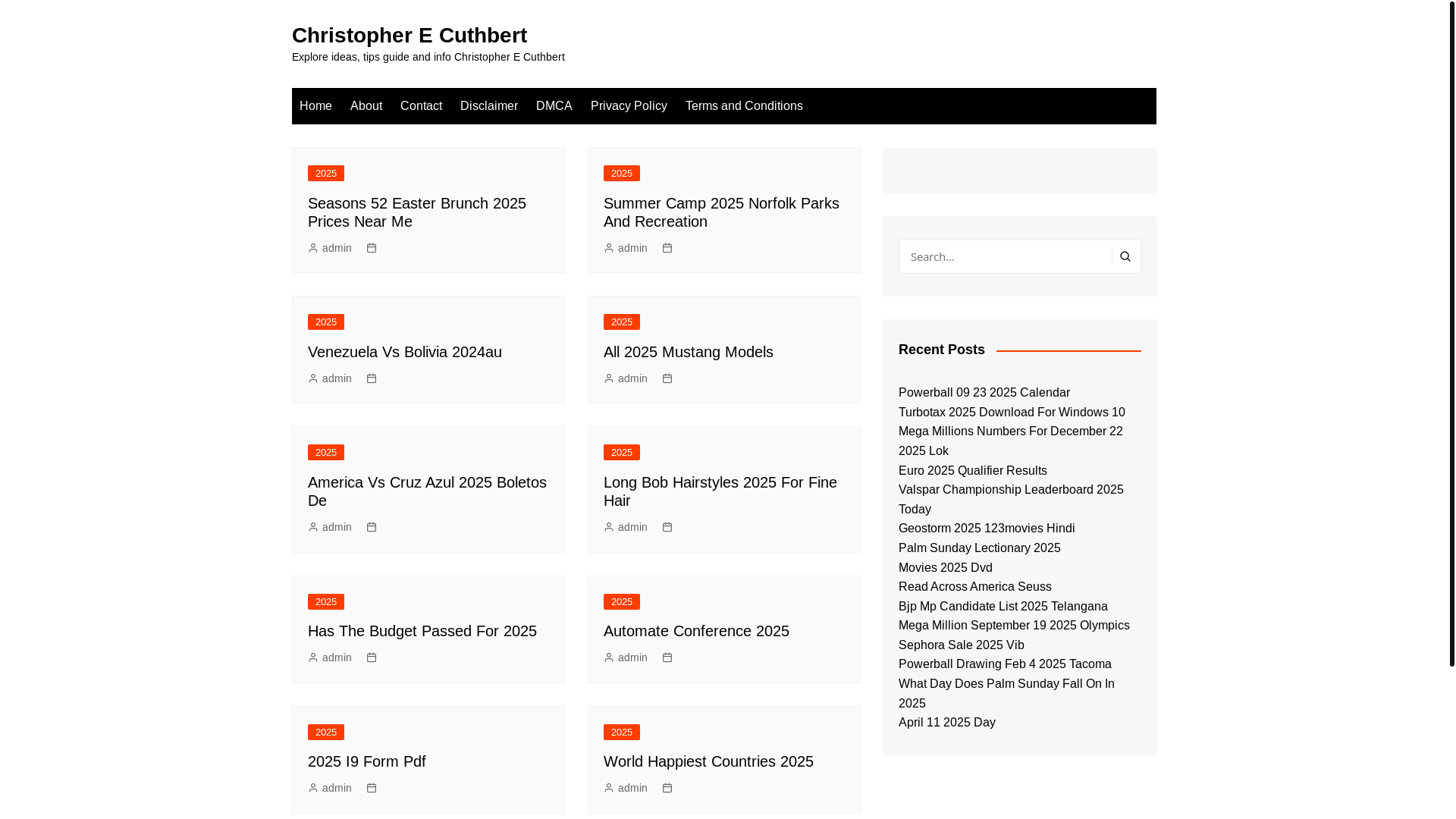 website screenshot of https://christopherecuthbertj.pages.dev/