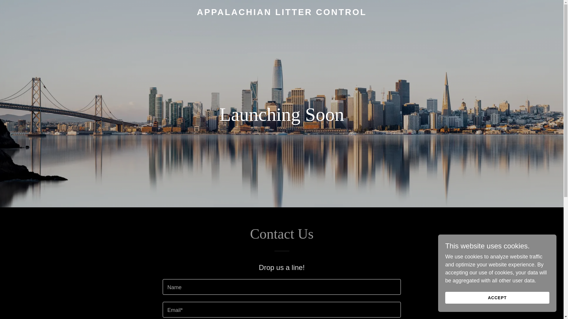 website screenshot of https://appalachianlittercontrol.com/