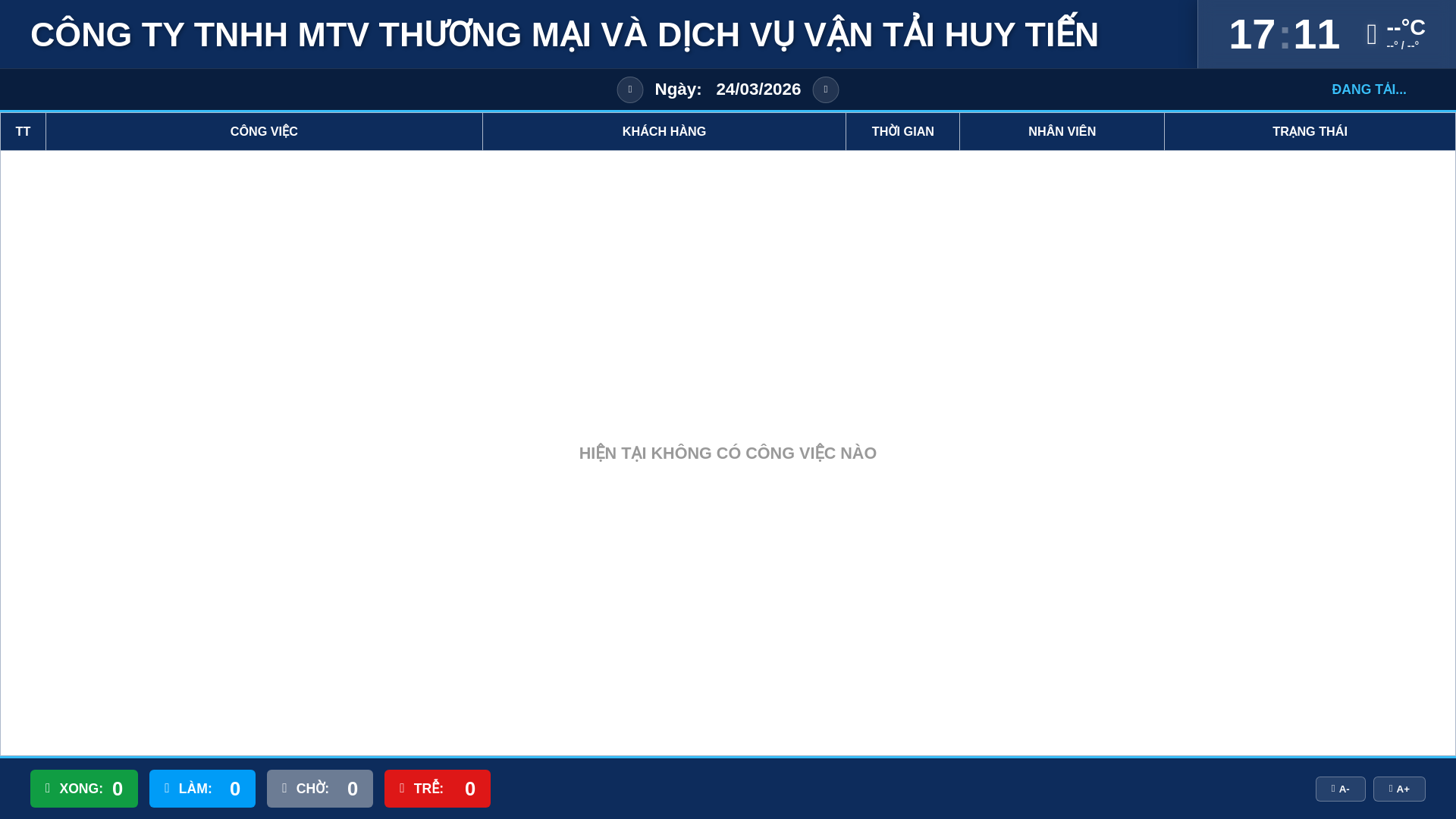 website screenshot of https://dieuhanh.pro.vn/