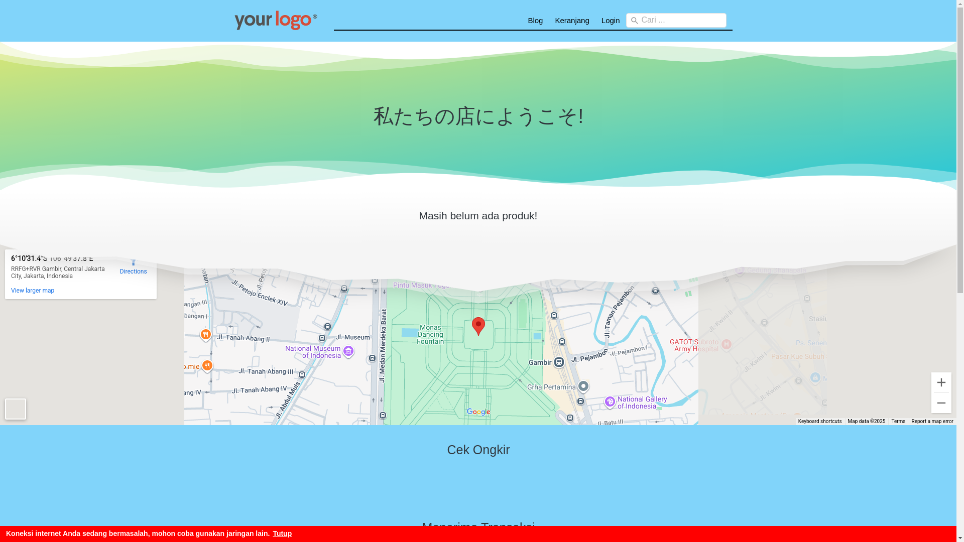website screenshot of https://klinikkitacikupa.com/