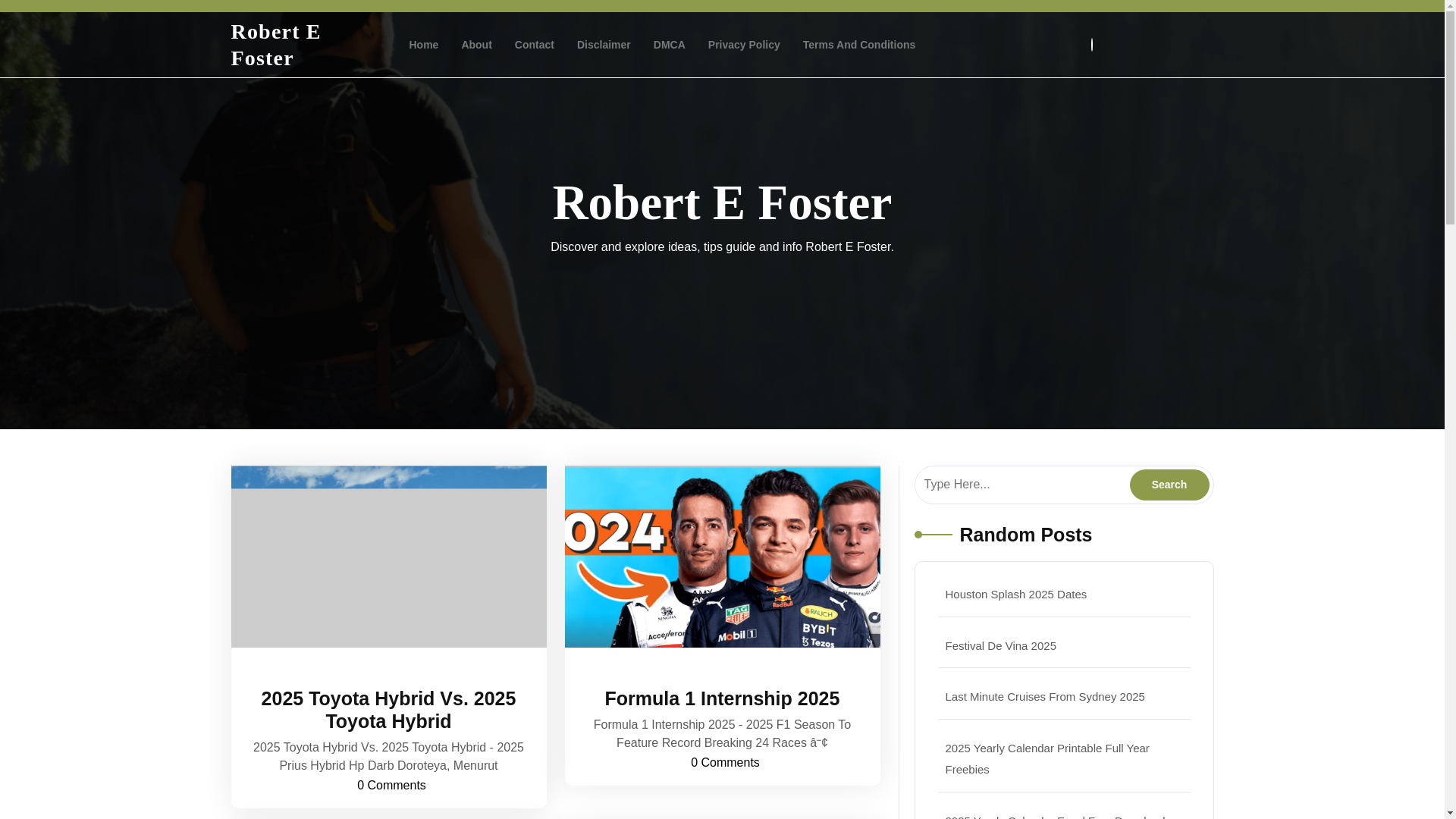 website screenshot of https://robertefosterf.pages.dev/