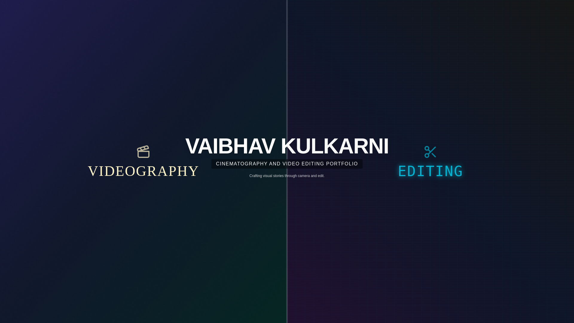 website screenshot of https://vaibhavkulkarni.space/