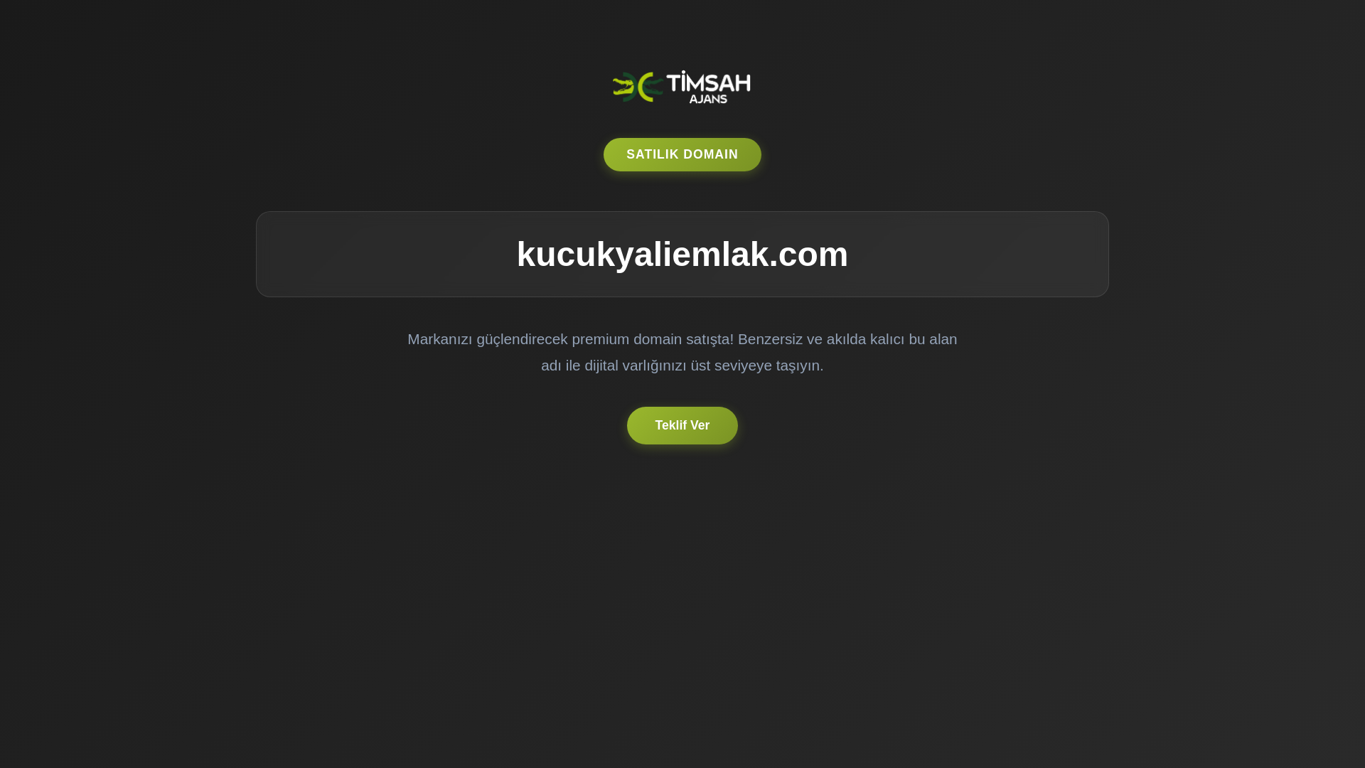 website screenshot of https://kucukyaliemlak.com/