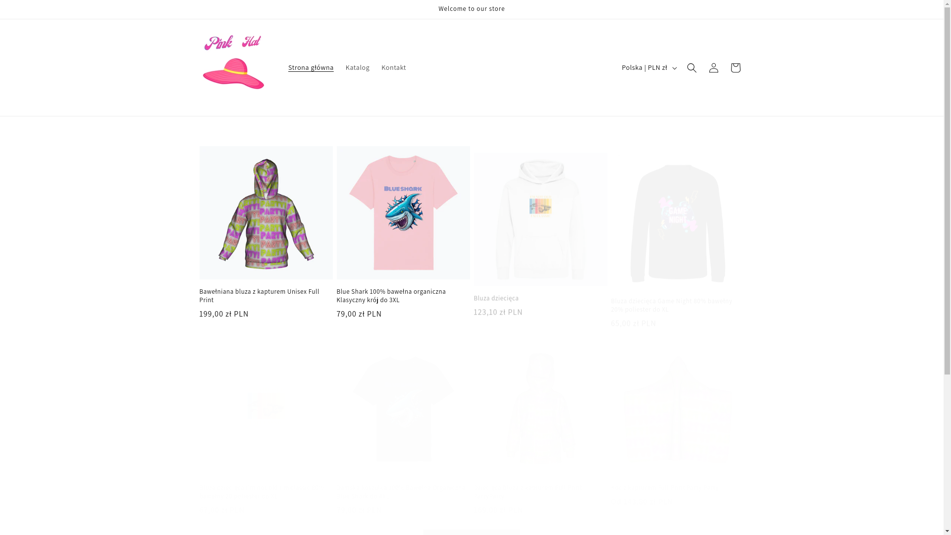 website screenshot of https://pinkhat.pl/
