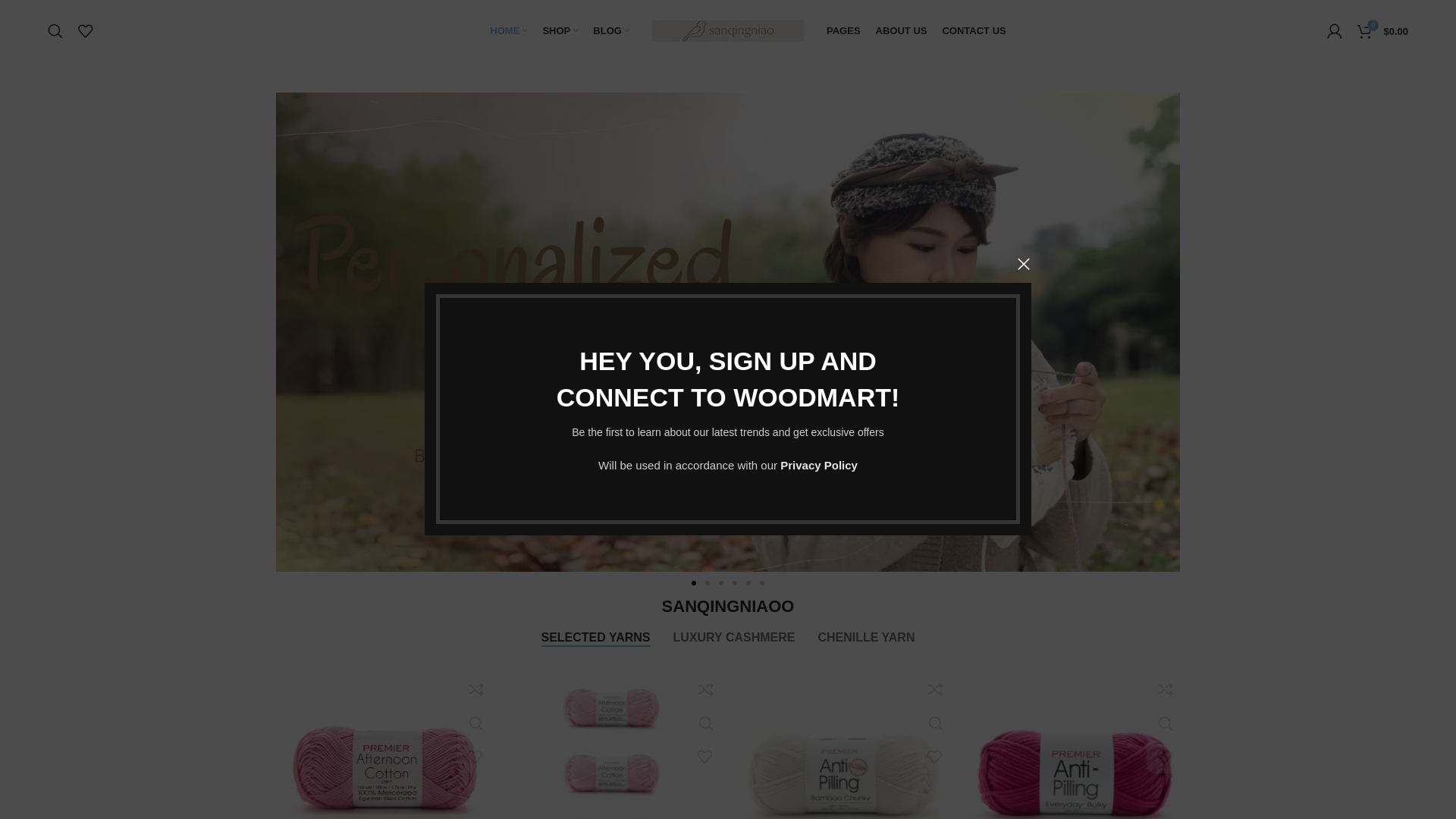 website screenshot of https://sanqingniaoo.com/