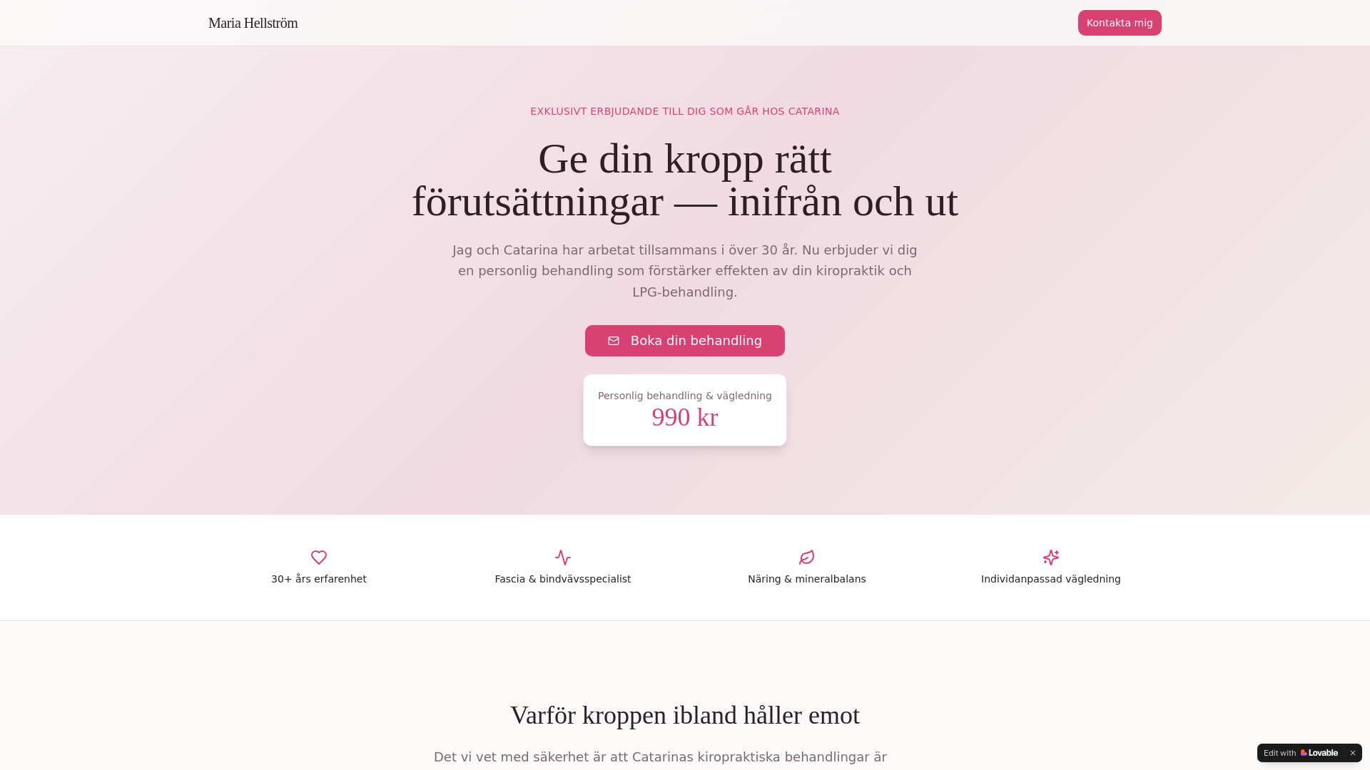 website screenshot of https://balanceblueprint.life/