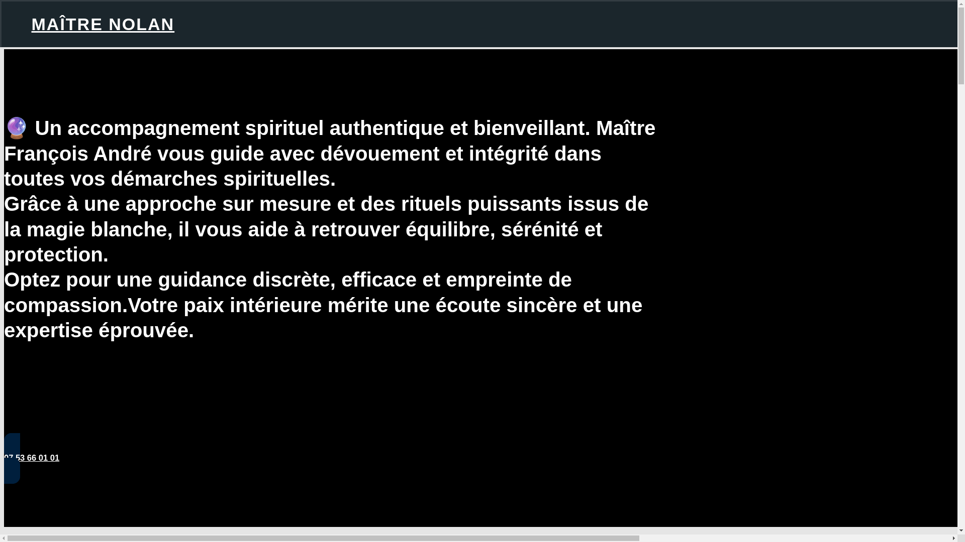 website screenshot of https://maitre-nolan.fr/
