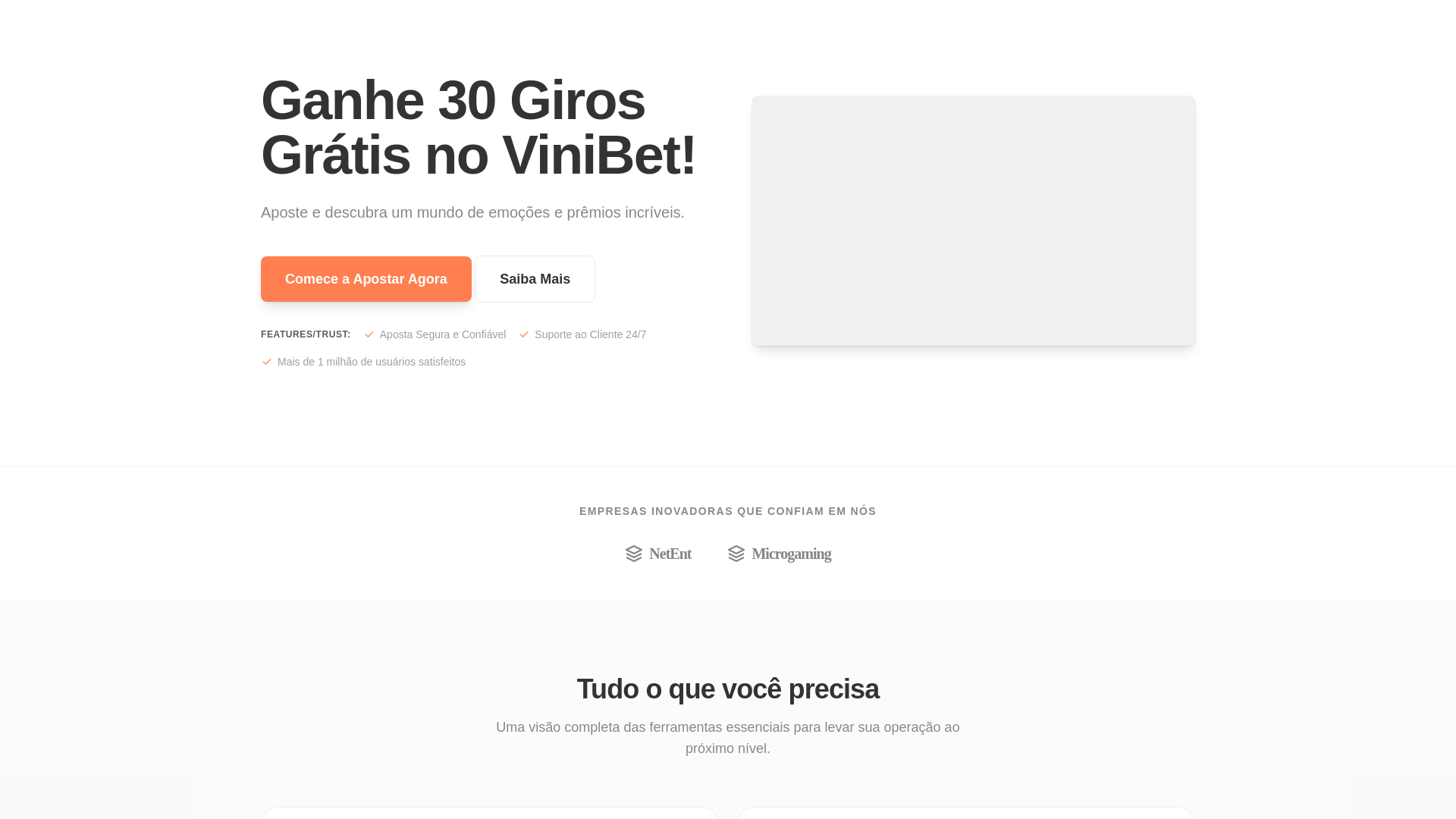 website screenshot of https://vinibet-5f9caa41.pages.dev/