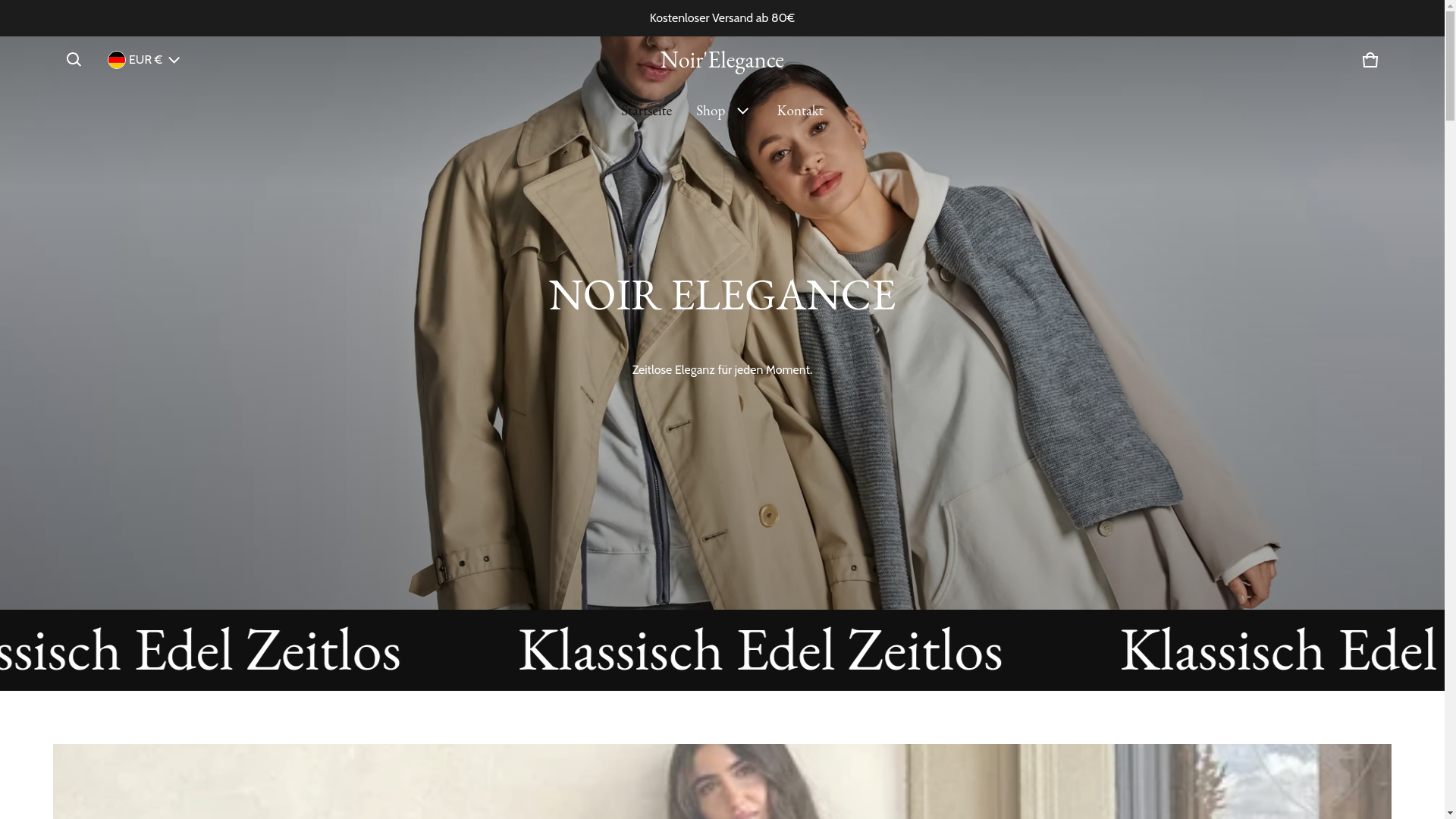 website screenshot of https://noir-elegance.fr/