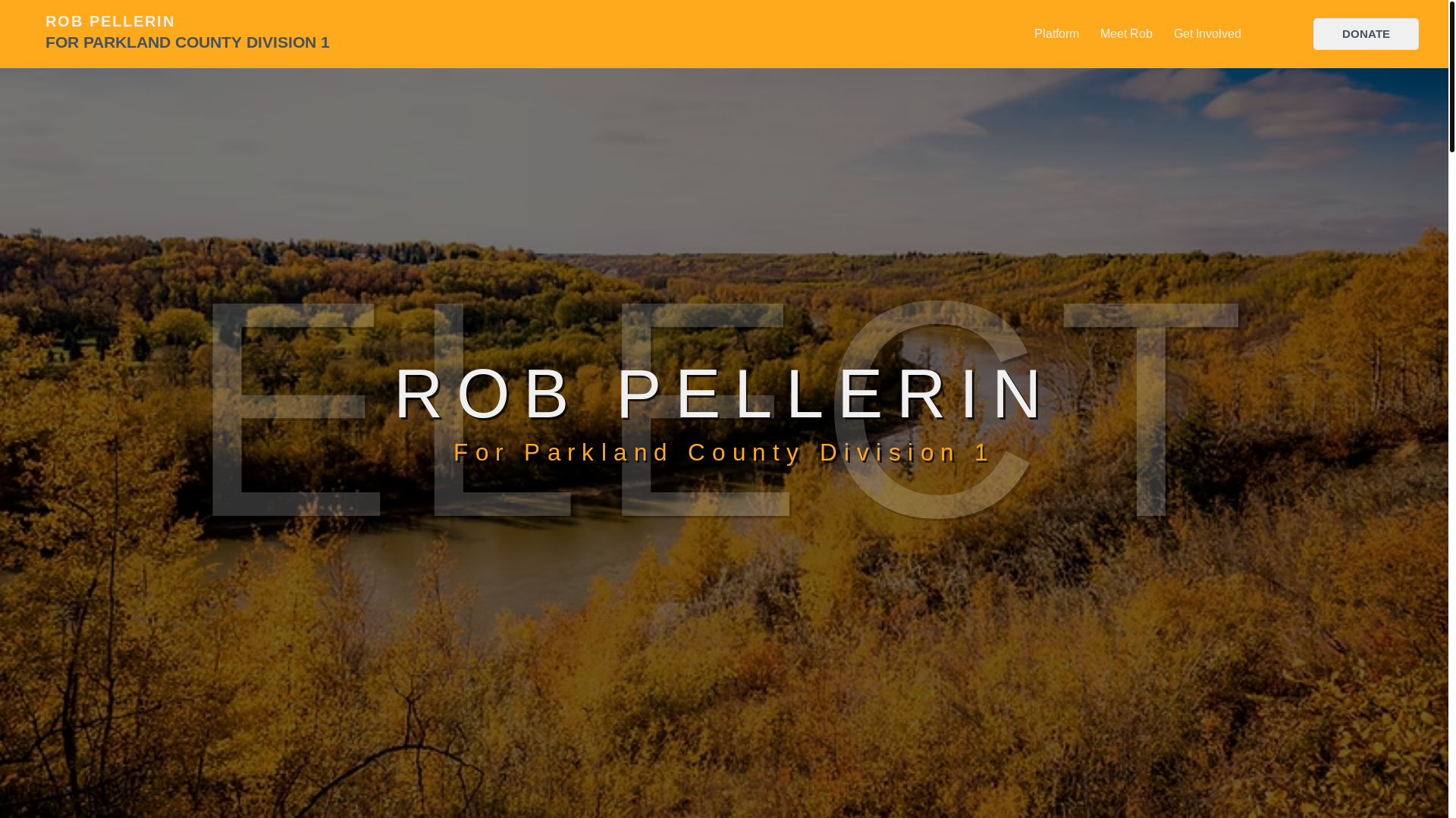 website screenshot of https://robpellerin.ca/