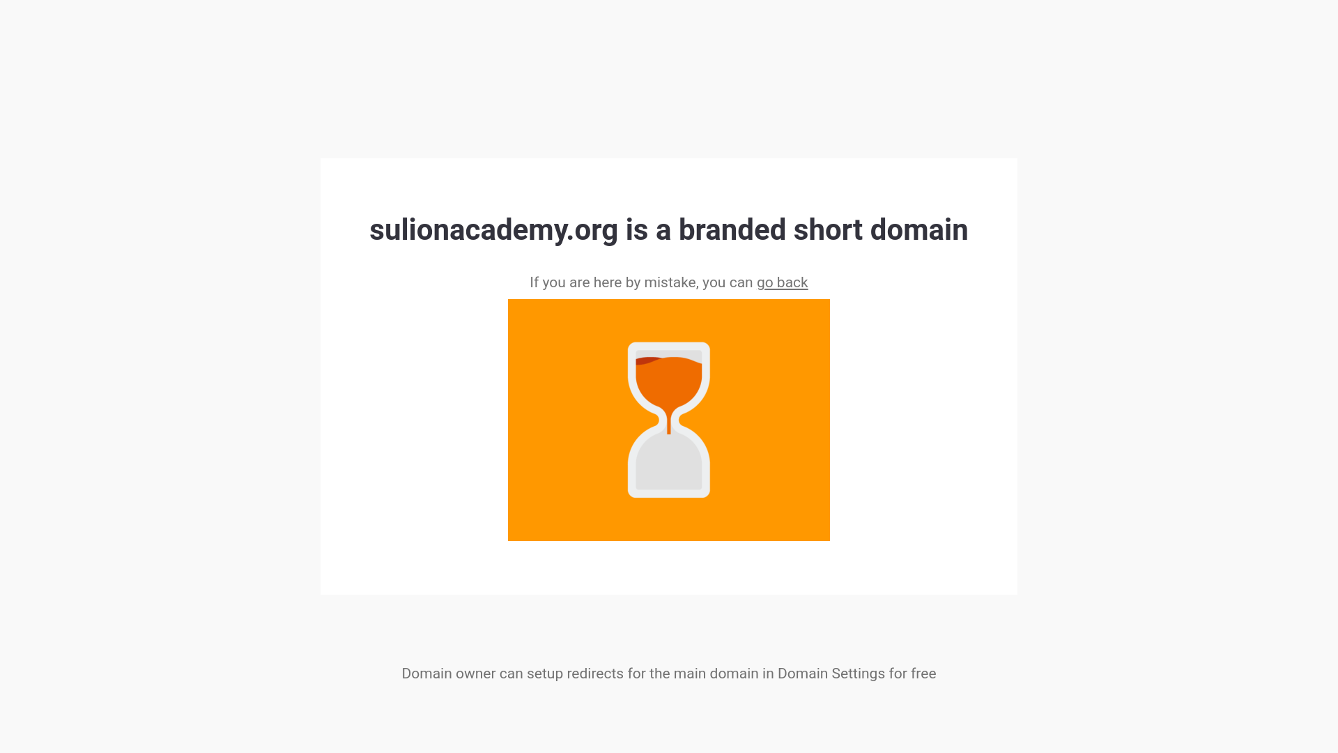 website screenshot of https://sulionacademy.org/