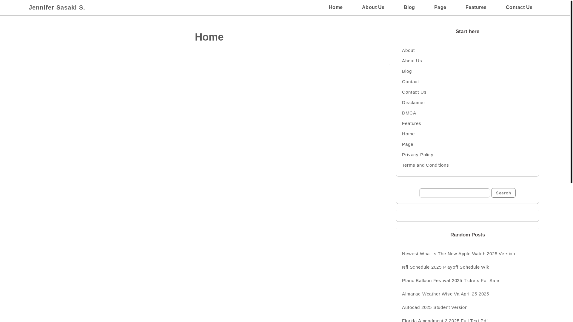 website screenshot of https://jennifersasakis.pages.dev/
