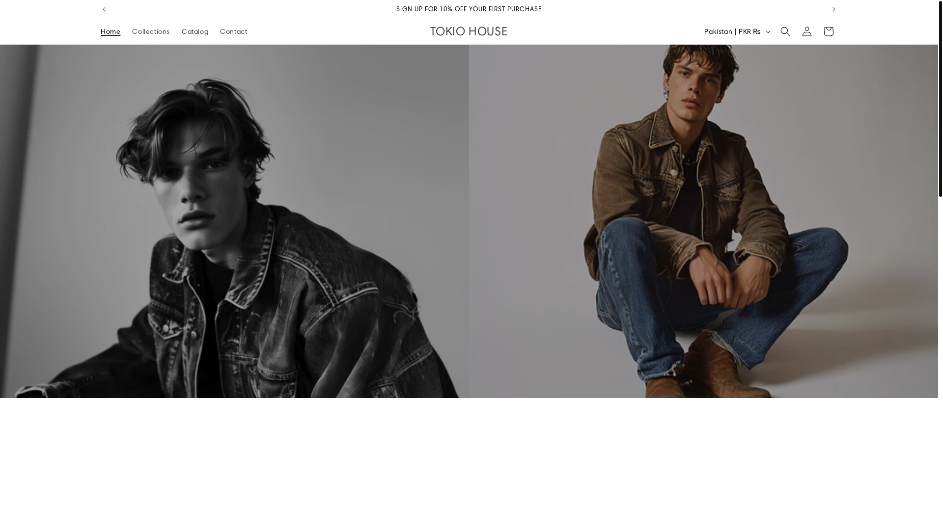 website screenshot of https://tokiohouse.us/