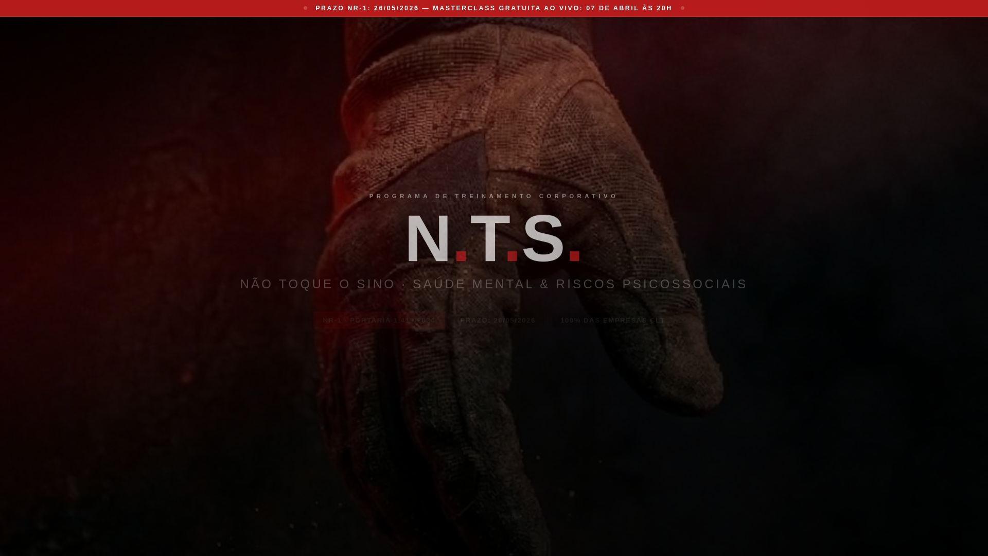 website screenshot of https://metodonts.com.br/