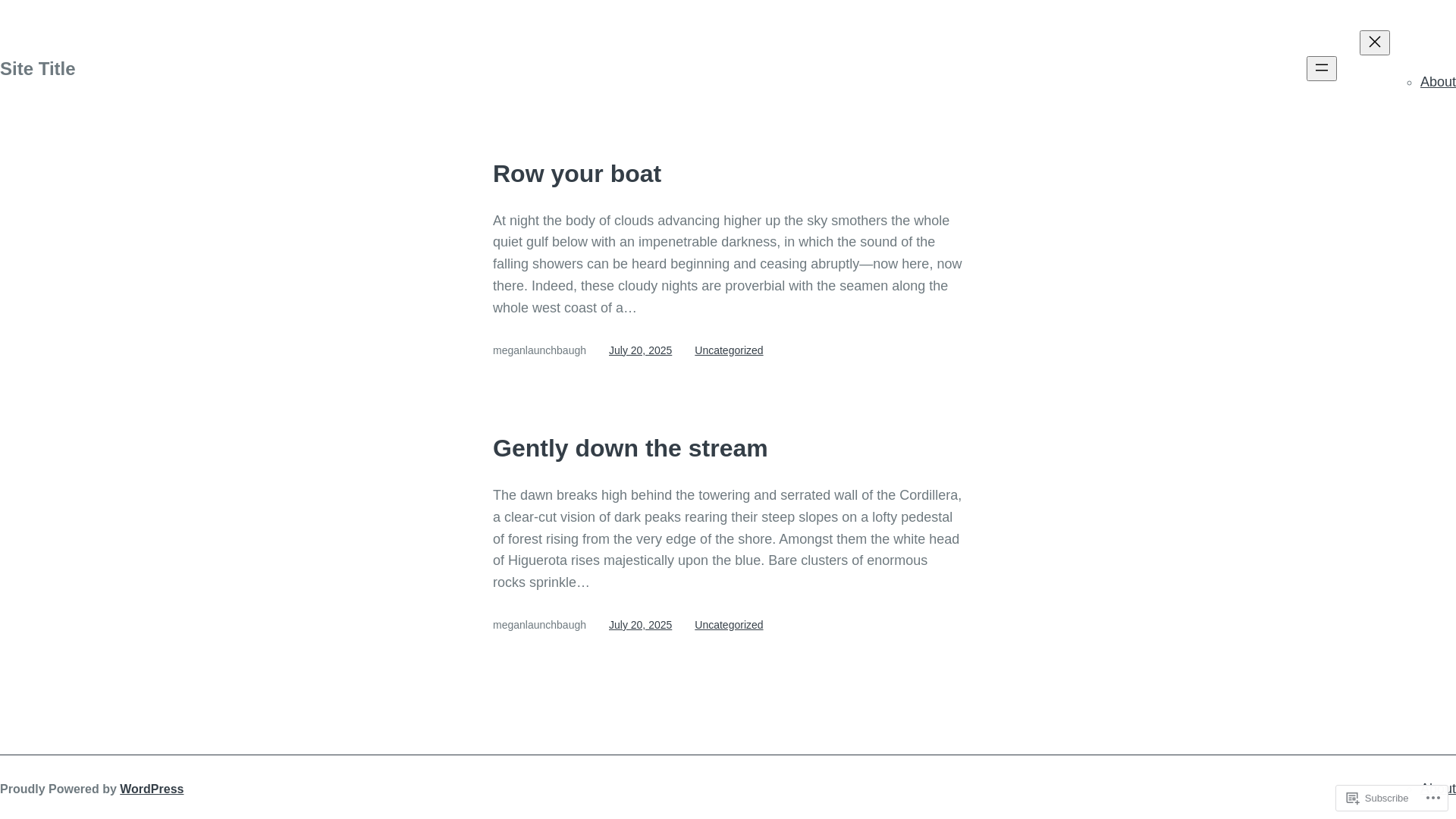 website screenshot of https://writeherewritenow.blog/