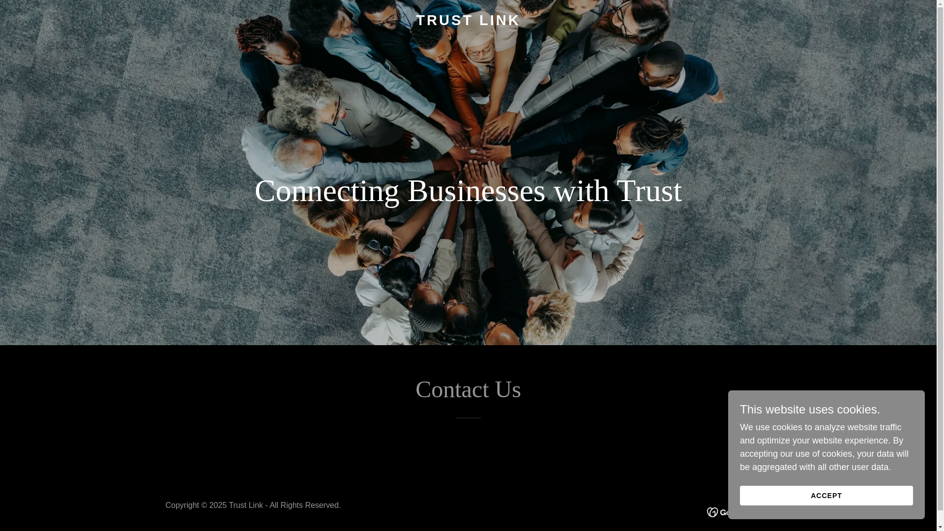 website screenshot of https://trustlink.guru/