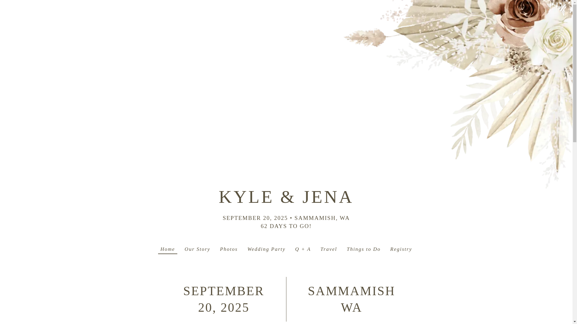 website screenshot of https://kyleandjena.com/
