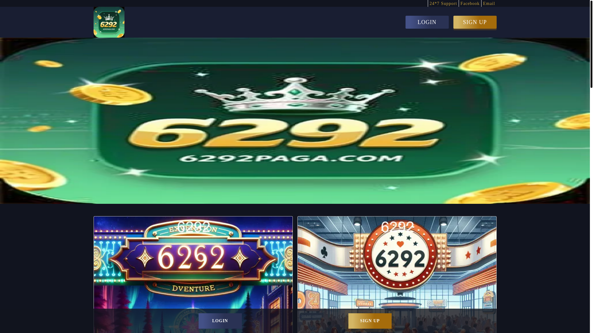 website screenshot of https://6292paga.com/