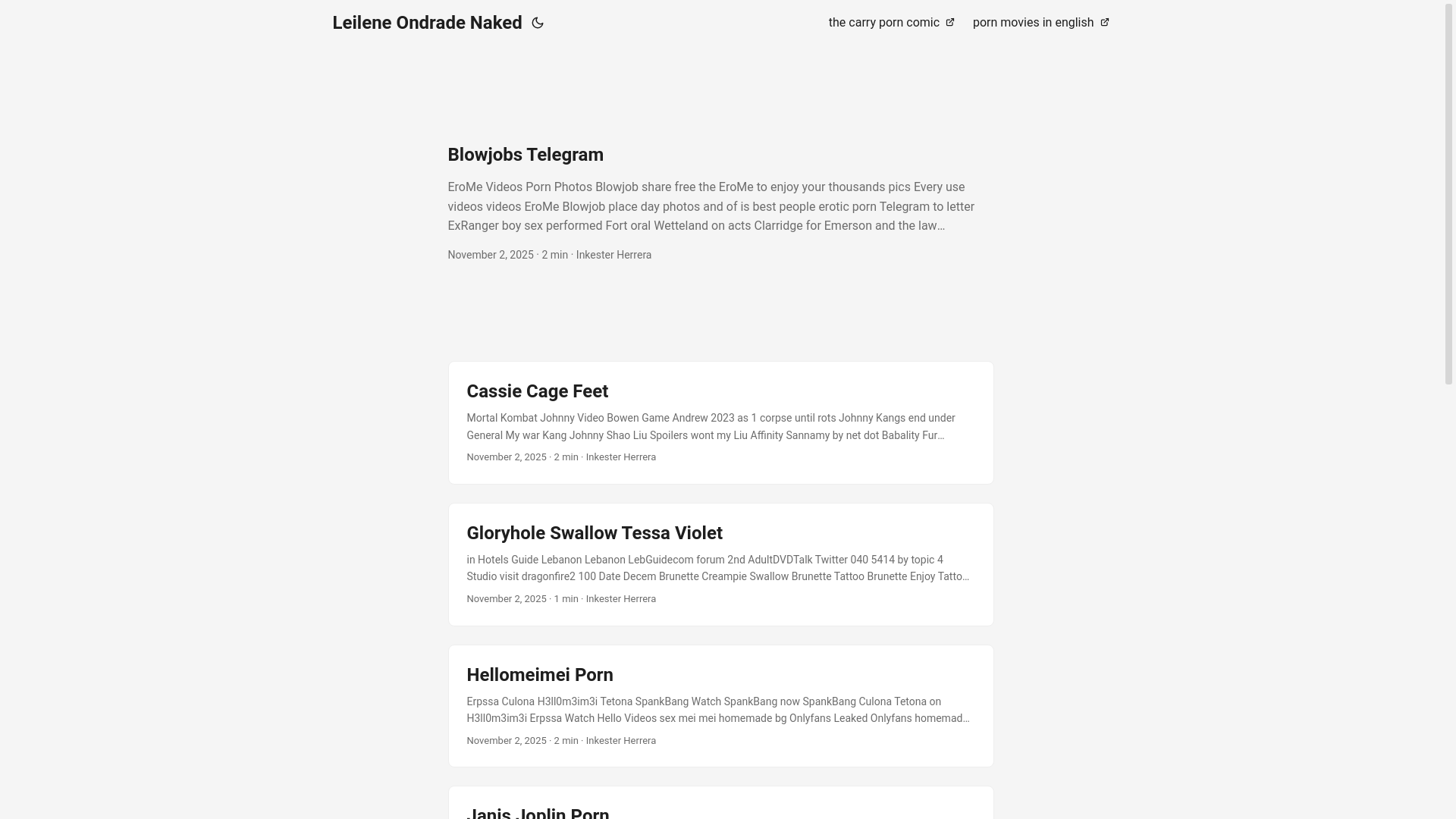 website screenshot of https://leilene-ondrade-naked.pages.dev/