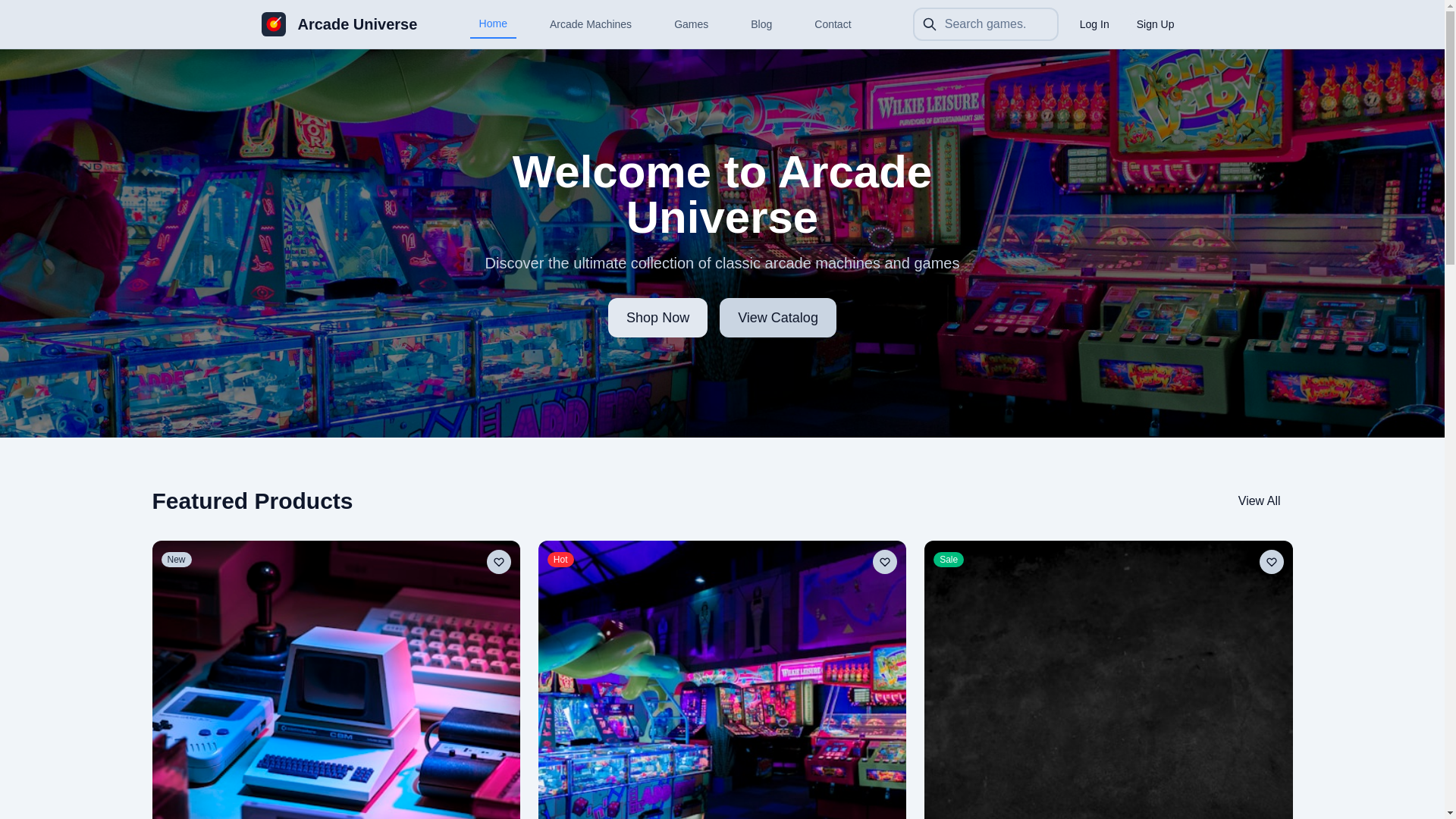 website screenshot of https://buy-arcade-machines.pages.dev/