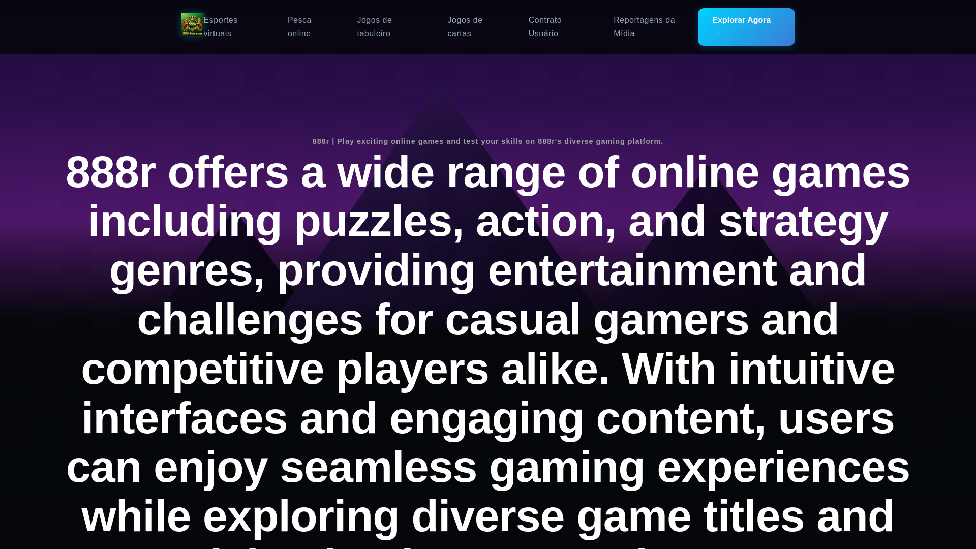 website screenshot of https://888rbets.com/