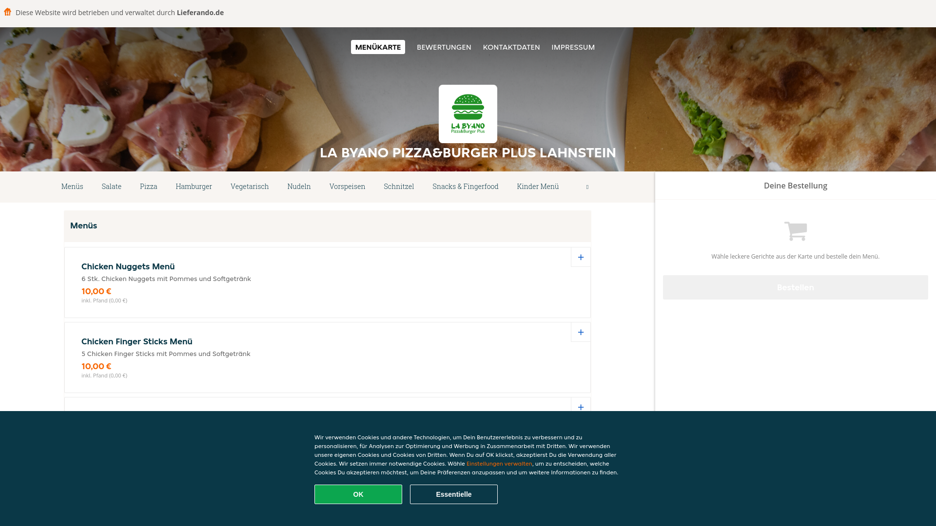 website screenshot of https://labyanopizzaburgerplus-lahnstein.de