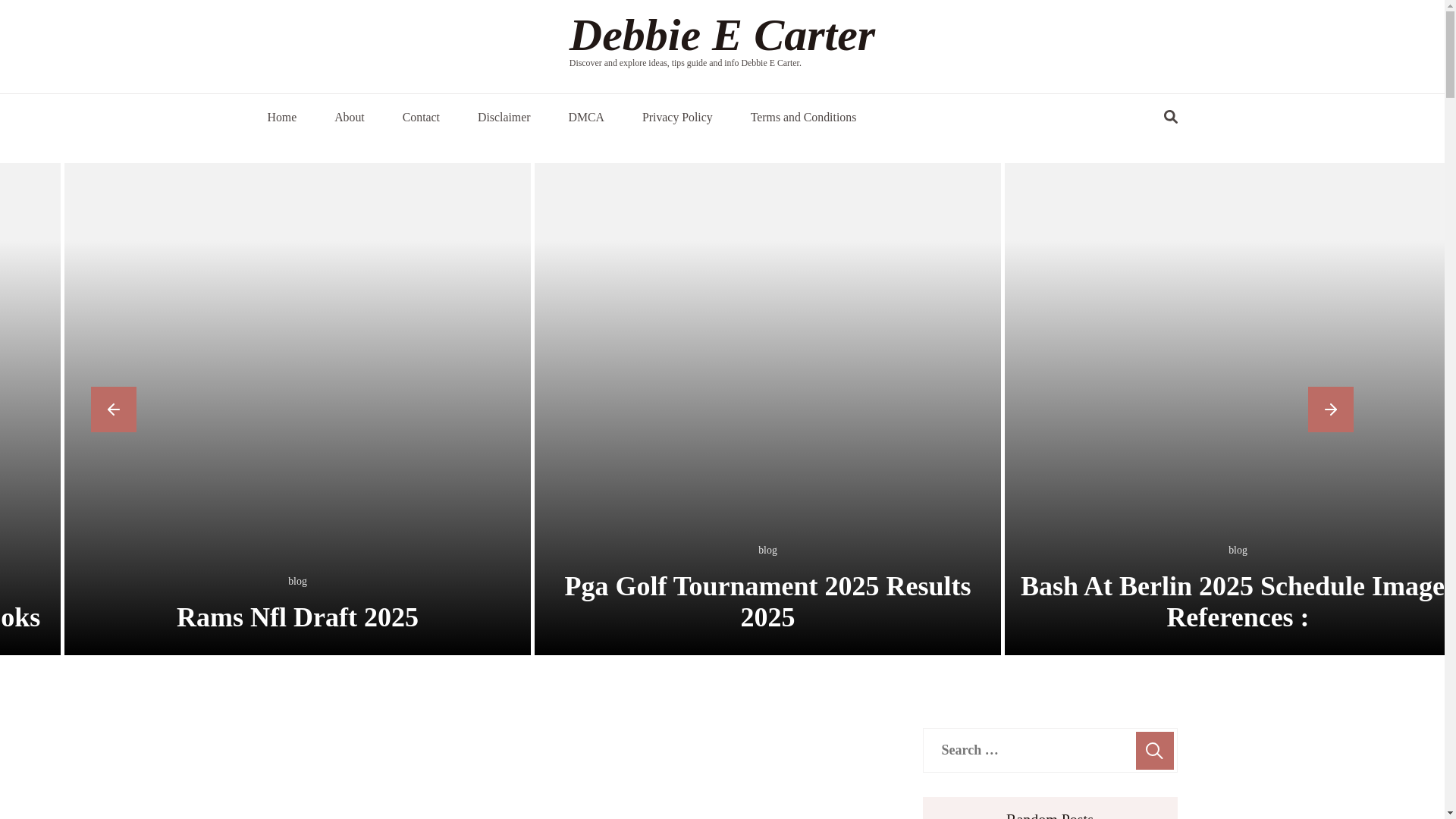 website screenshot of https://debbieecarterr.pages.dev/