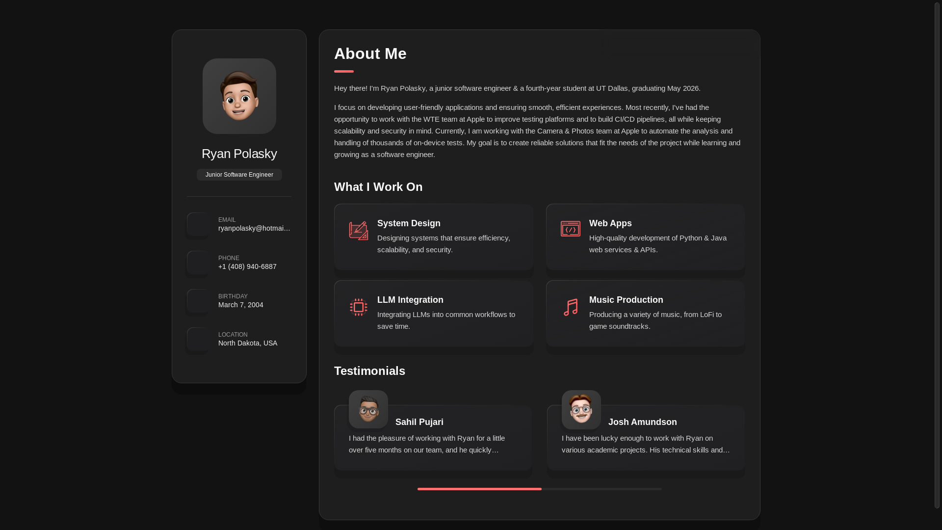 website screenshot of https://ryan-polasky.pages.dev/