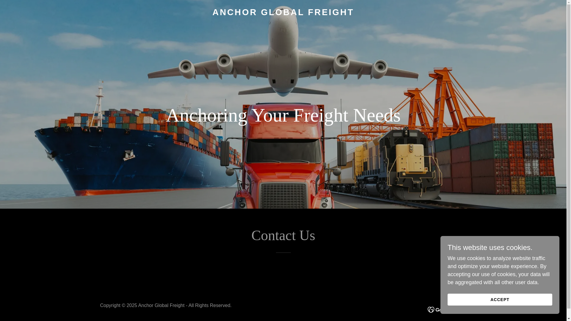 website screenshot of https://anchorgf.com/