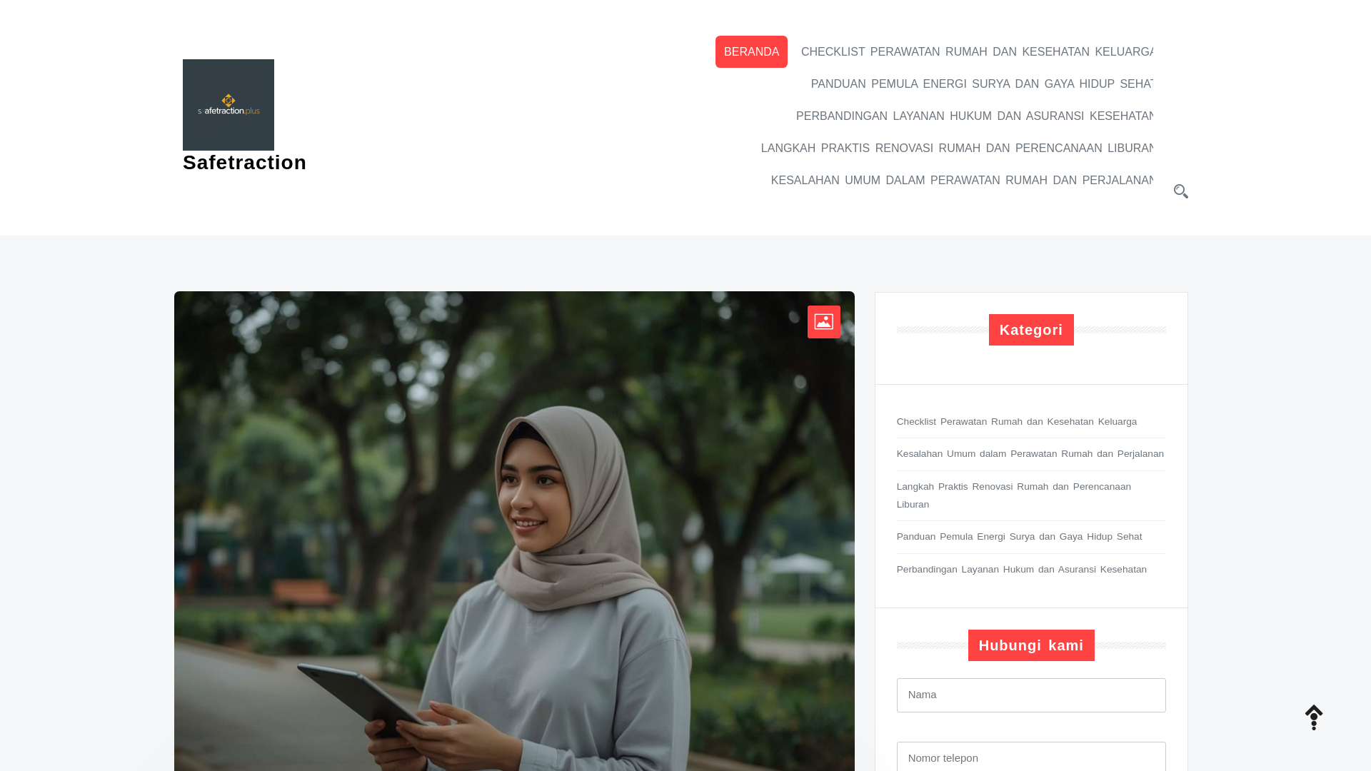 website screenshot of https://safetraction.plus/