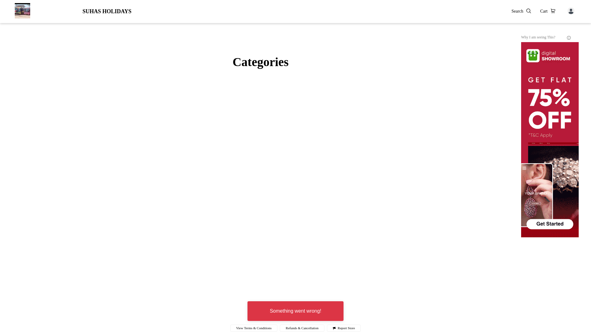 website screenshot of https://tirupatidaily.co.in/