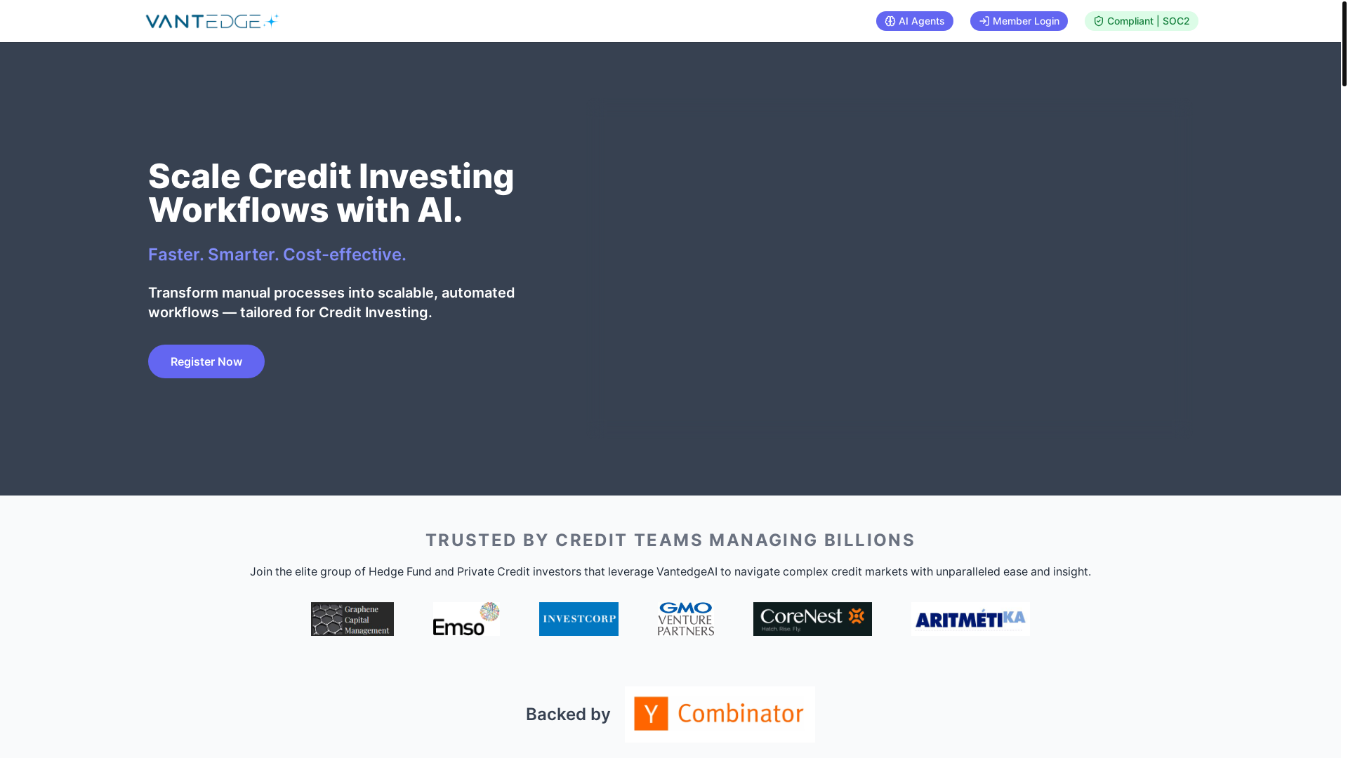 website screenshot of https://usevantedgeai.com/